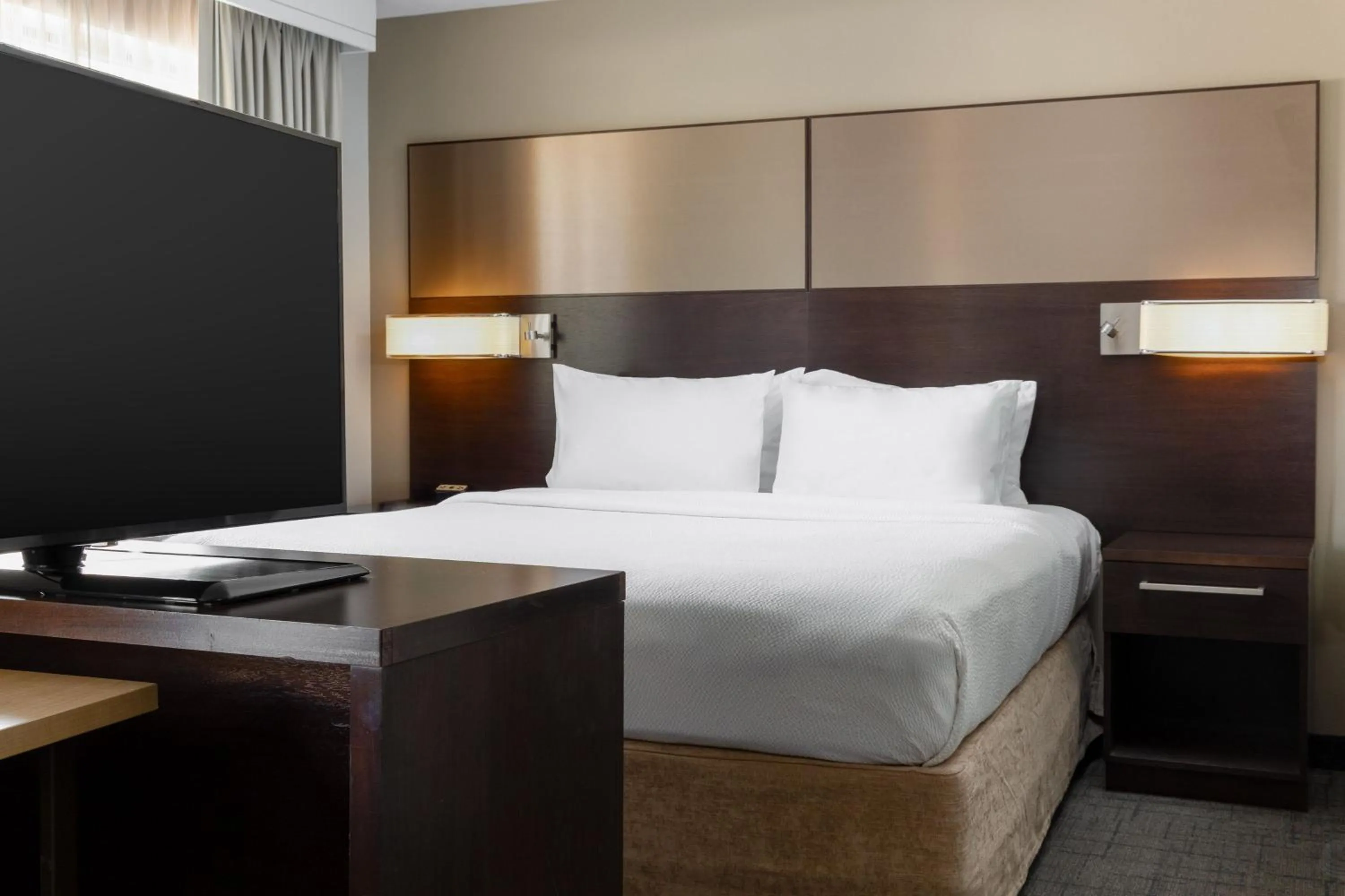 Bedroom, Bed in Residence Inn by Marriott Youngstown Warren/Niles