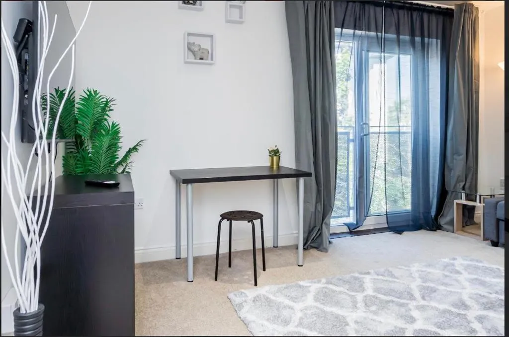 Living room in Bayview Apartments
