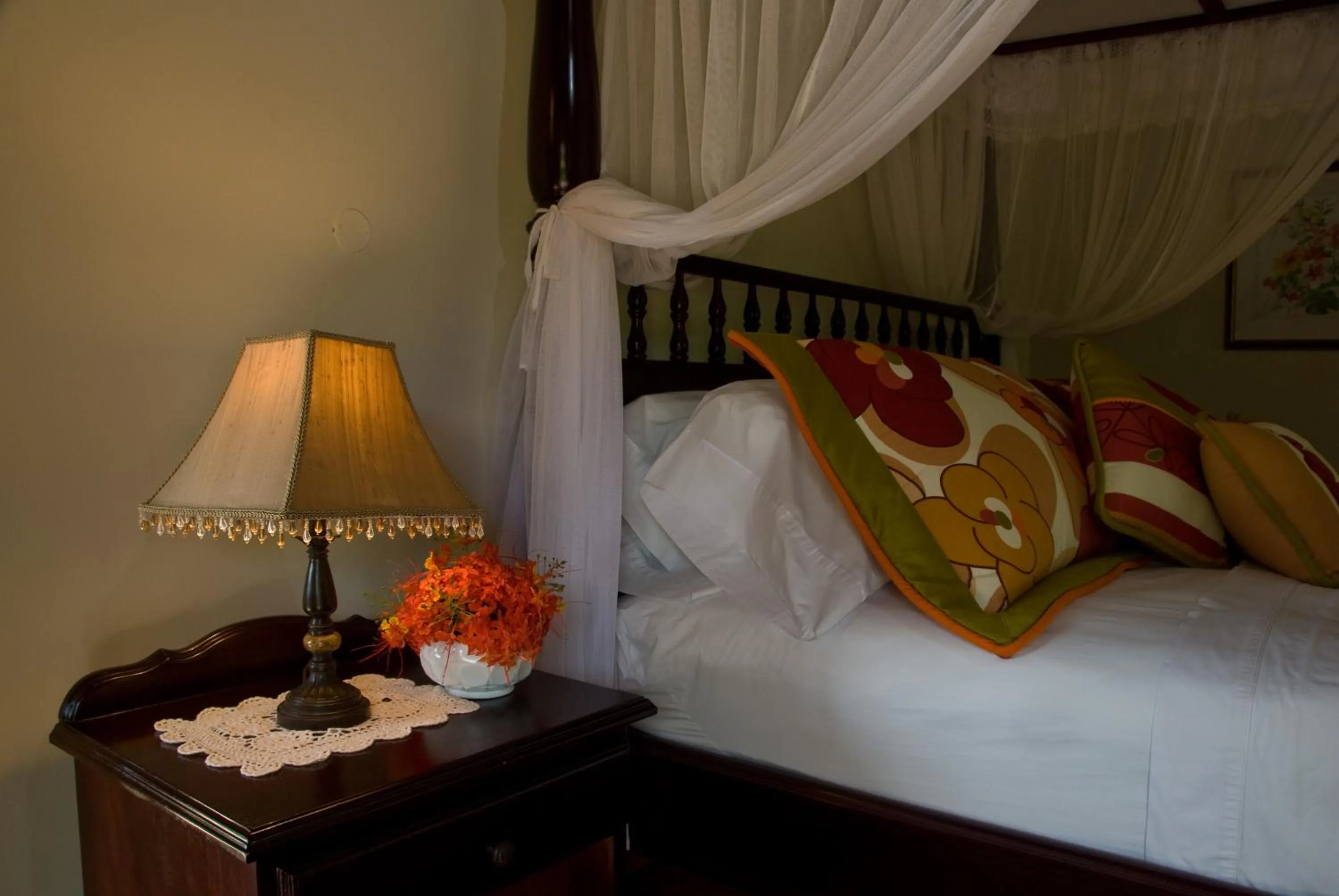Bed in Spring Hotel Bequia