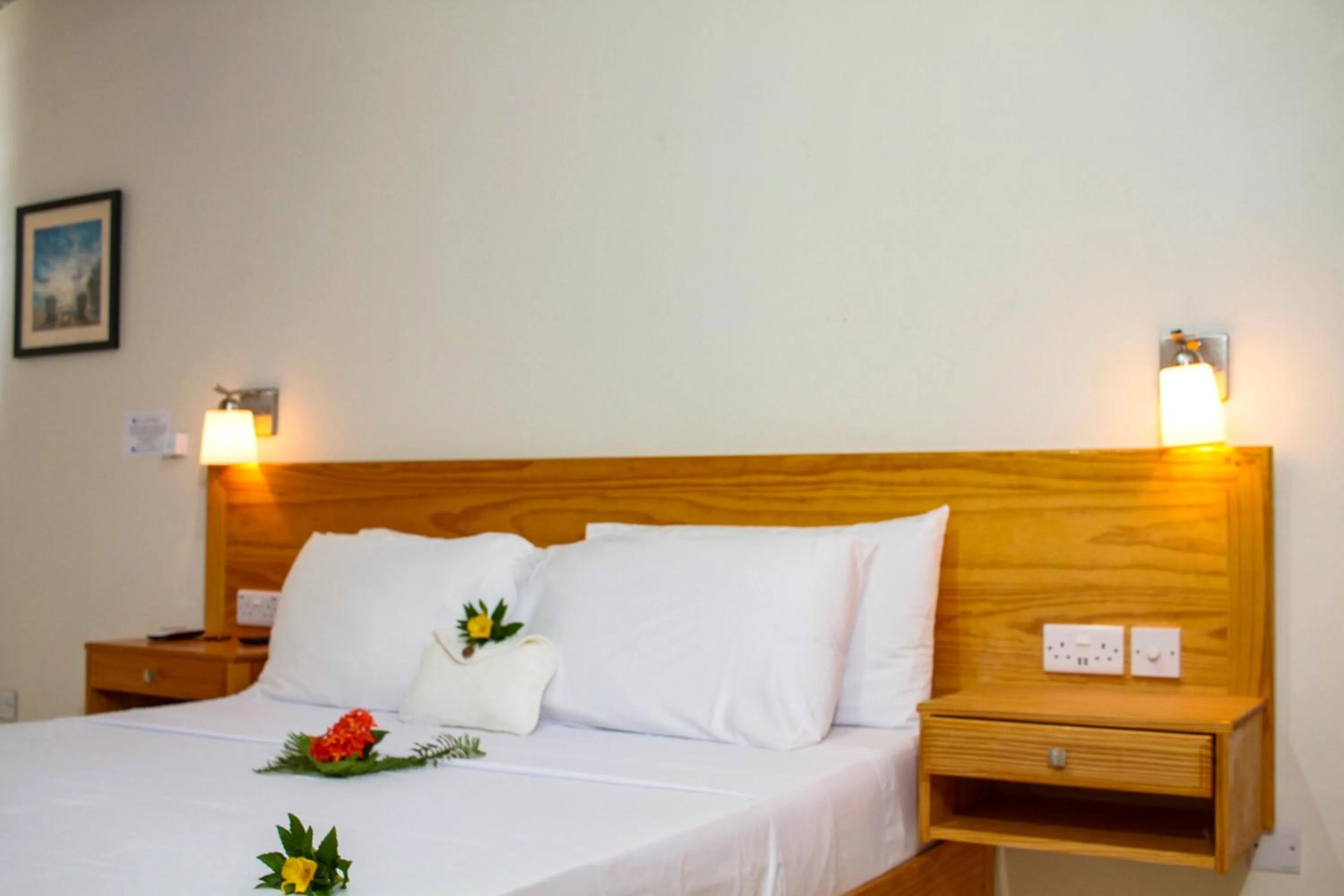 Bed in Spring Hotel Bequia