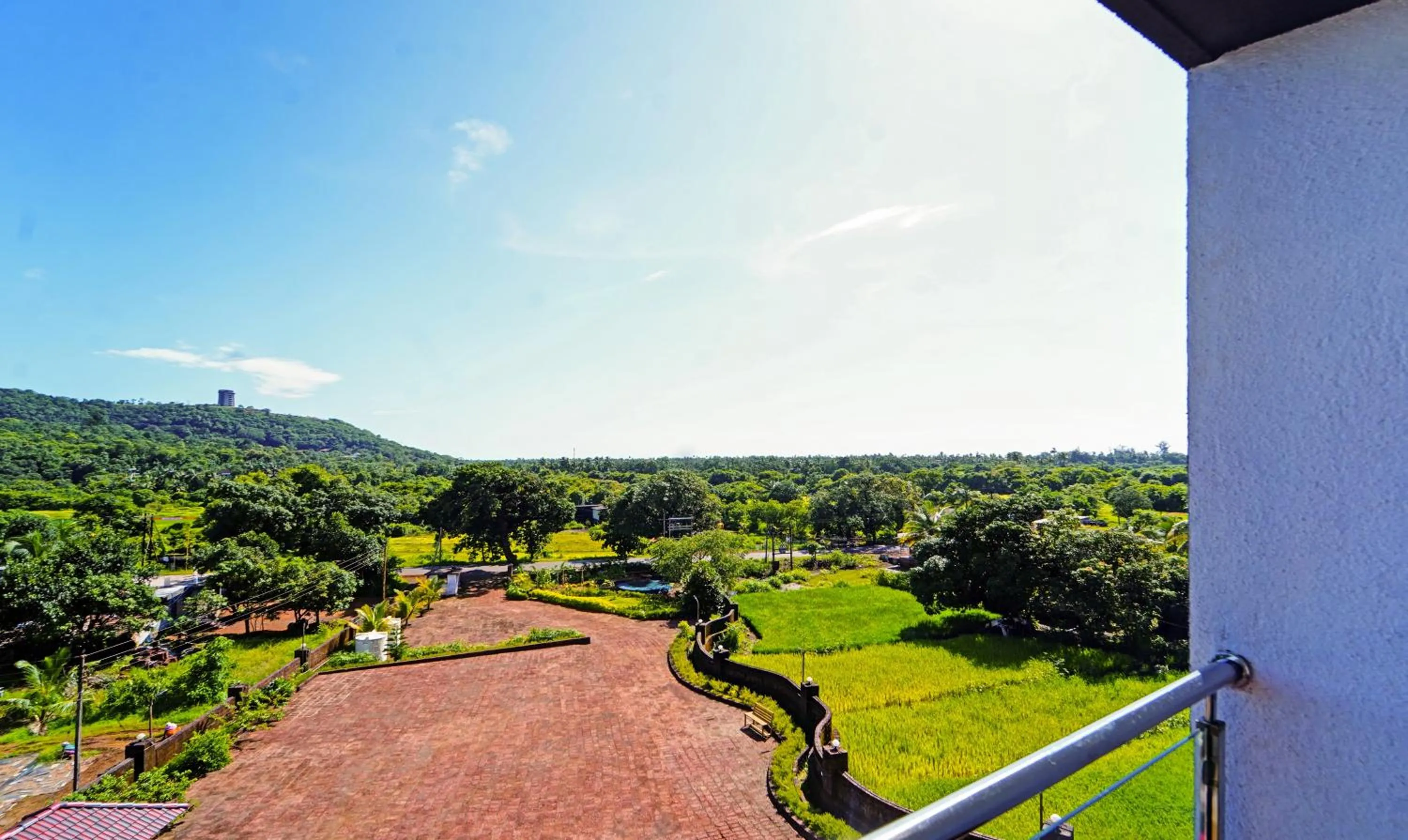 View (from property/room) in Treebo SS Residency With Mountain View