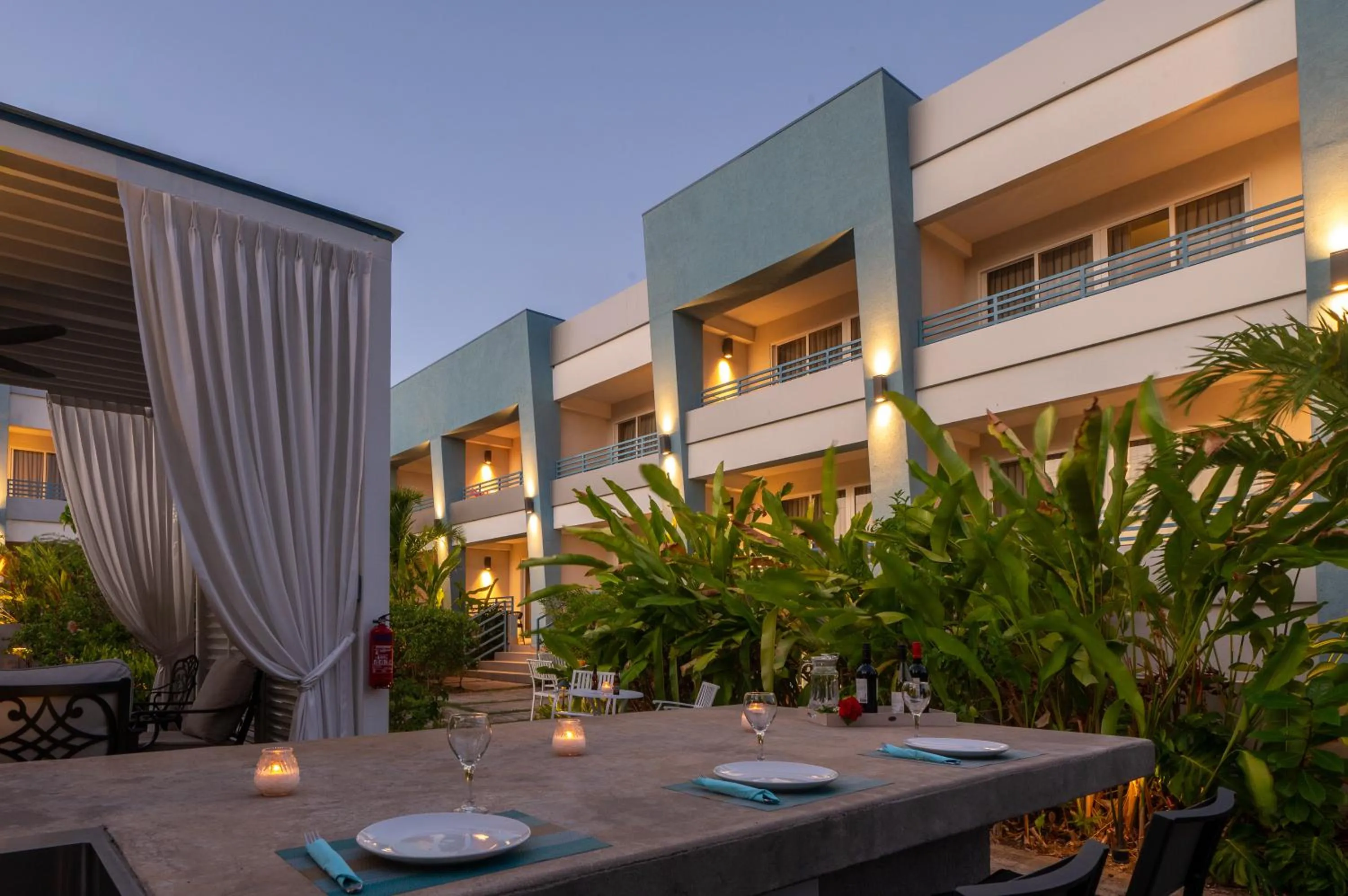 Property building in Blue Haven Holiday Apartments