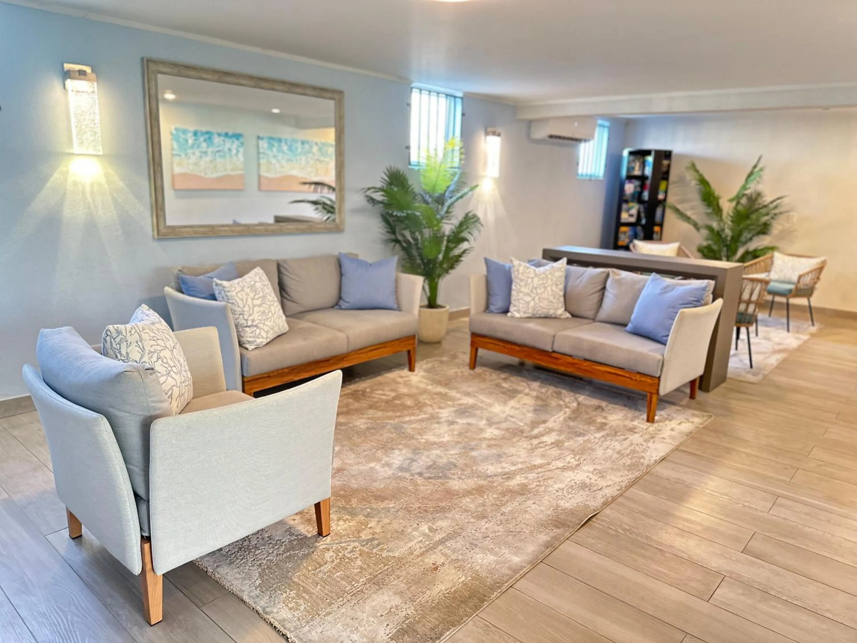 Lobby or reception in Blue Haven Holiday Apartments