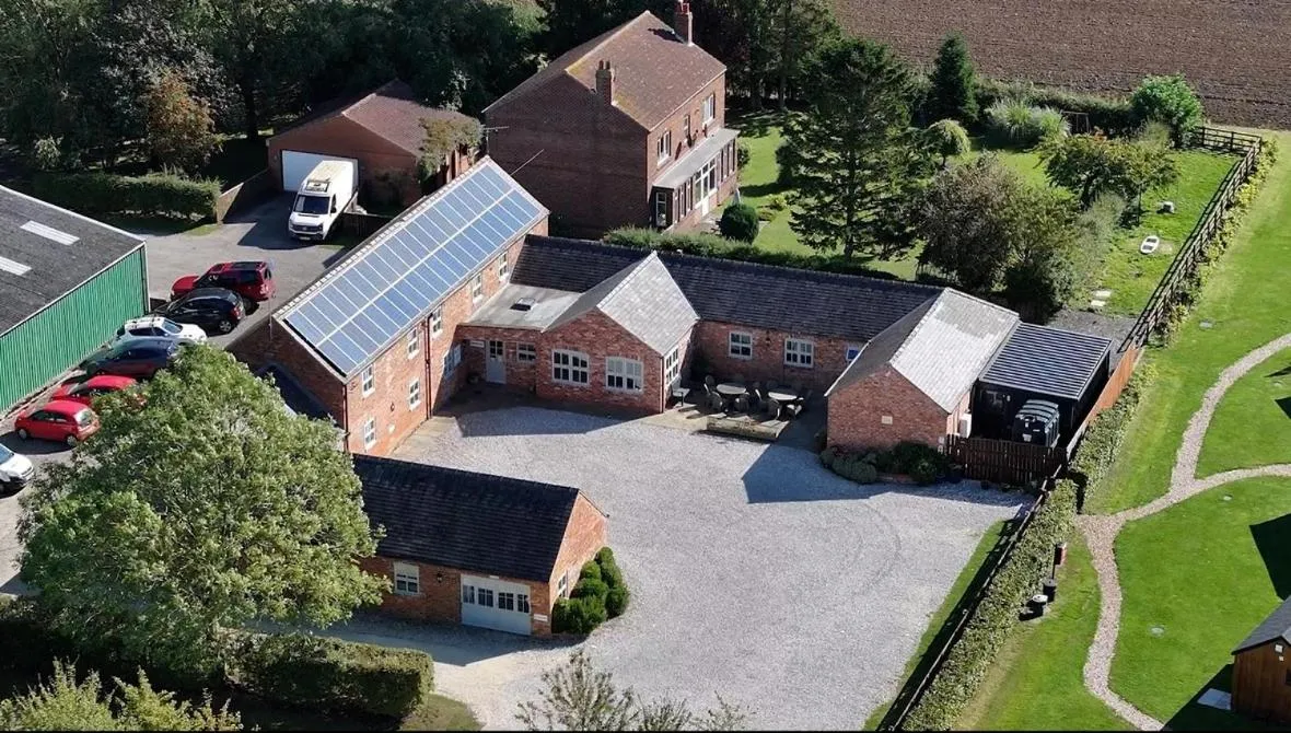 Bird's eye view in Wold Escapes, Highfield Farm