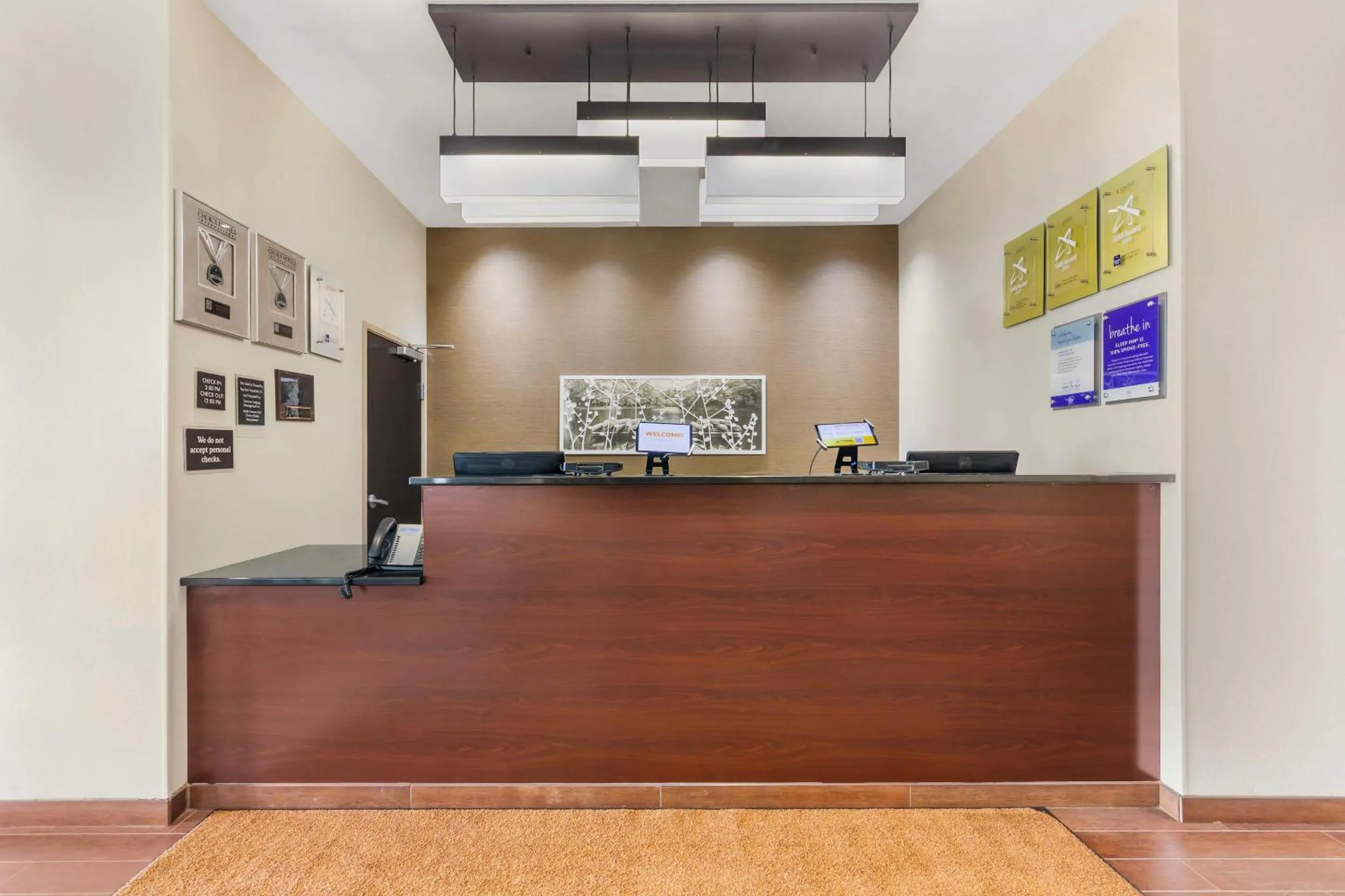 Lobby or reception in Sleep Inn & Suites Devils Lake