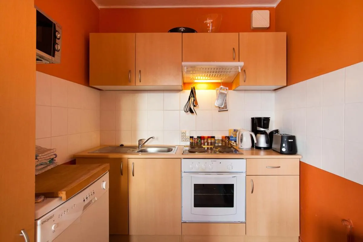 Kitchen or kitchenette in SUITE Park & City Alex 4 rooms 2 bathrooms 2 kitchen