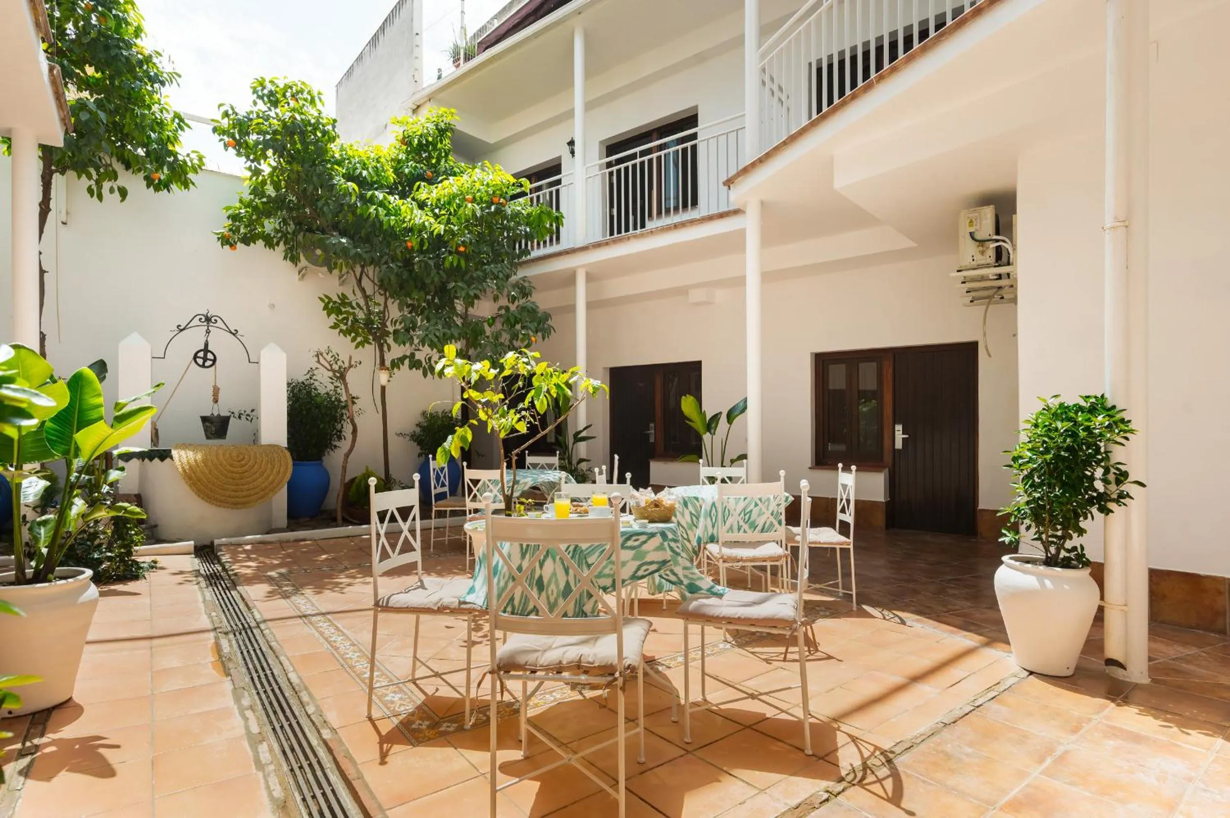 Patio in Hotel Boutique Puerta del Rincón
