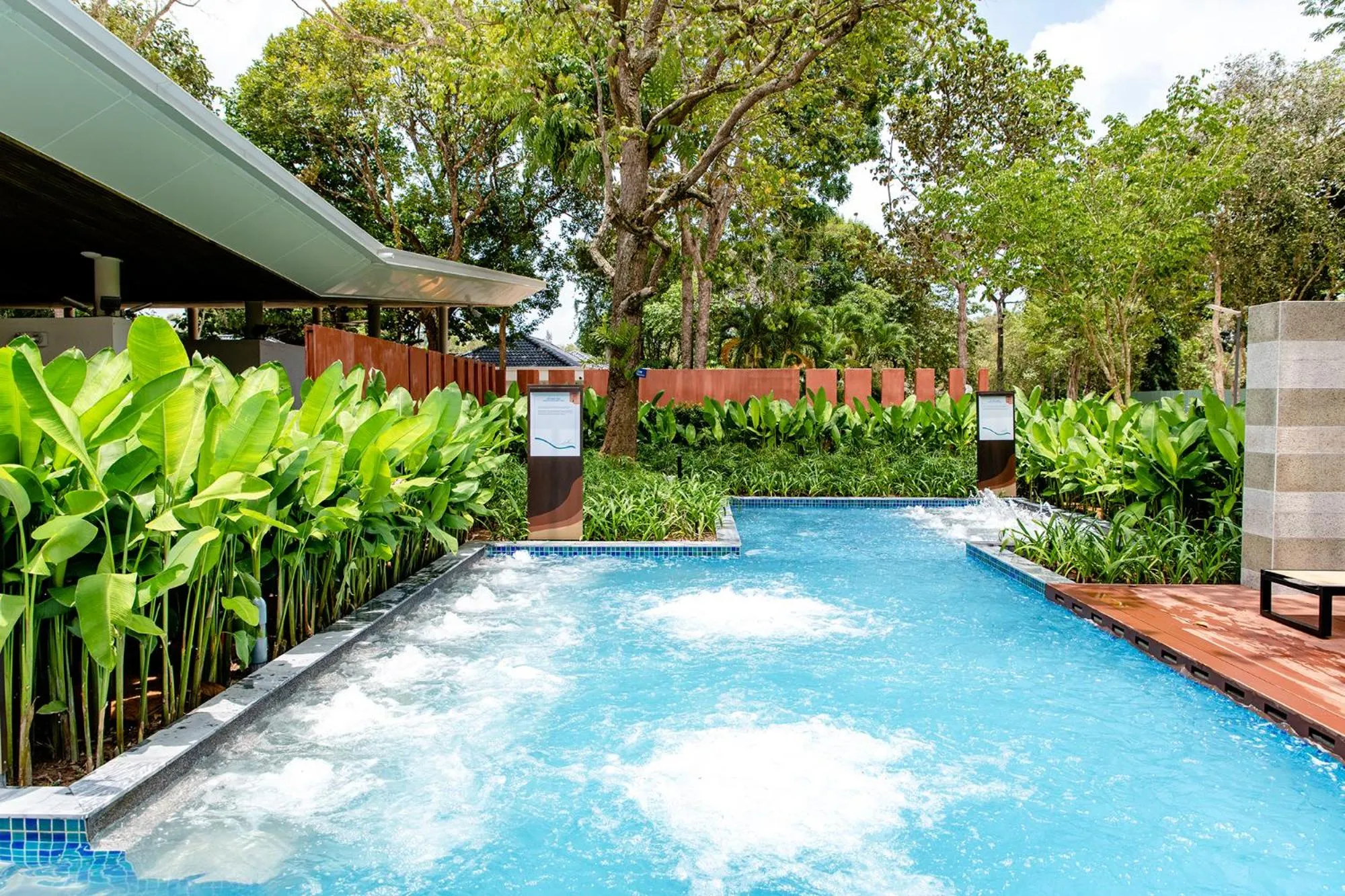 Swimming pool in Minera Hot Springs Binh Chau