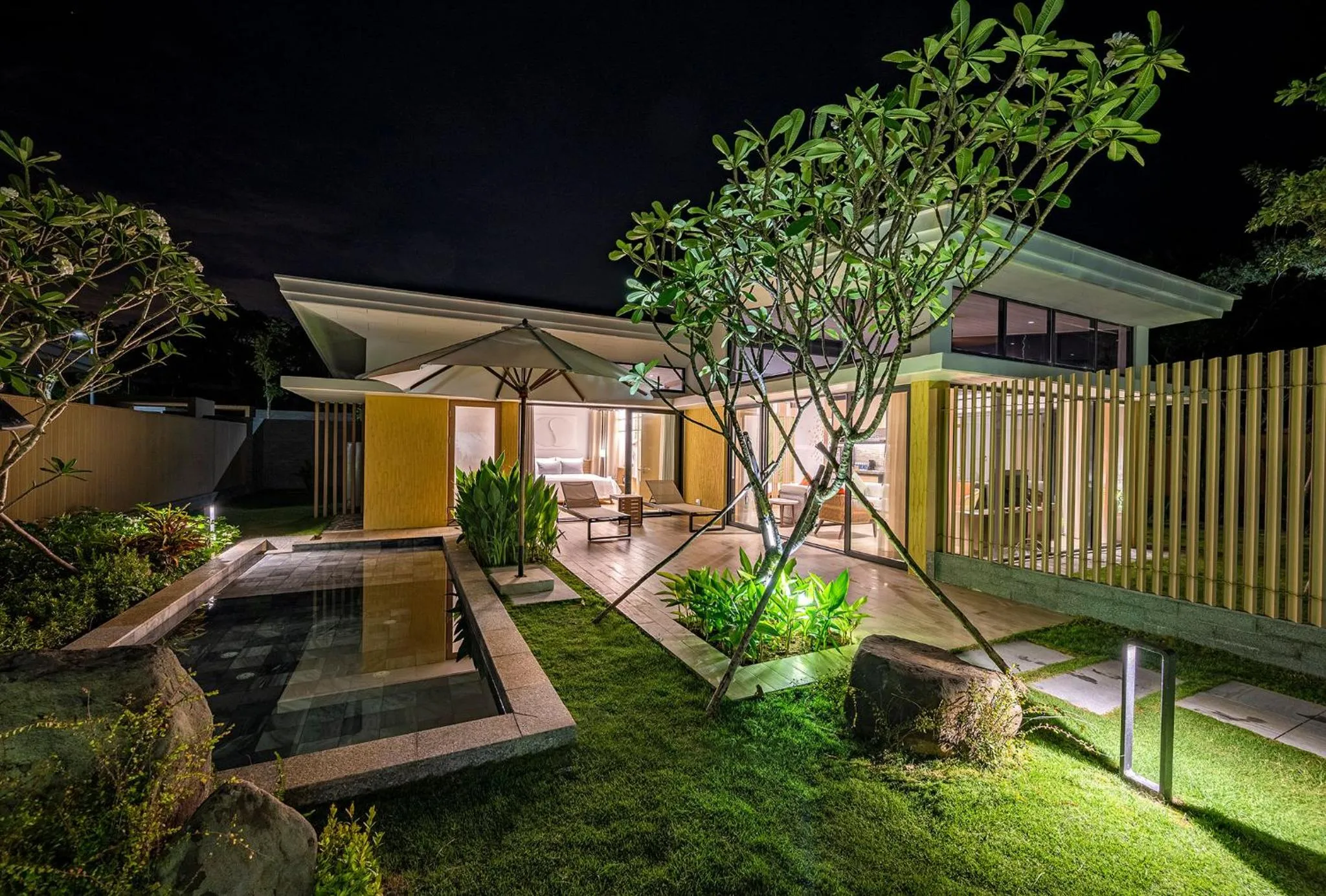 Living room in Minera Hot Springs Binh Chau