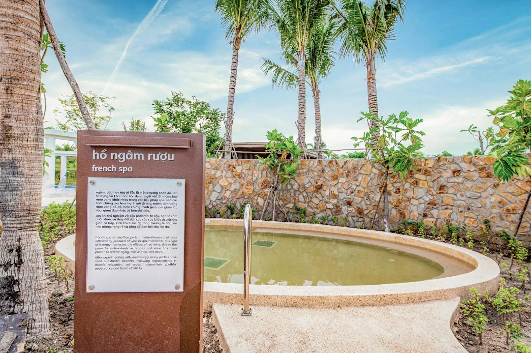 Hot Spring Bath in Minera Hot Springs Binh Chau