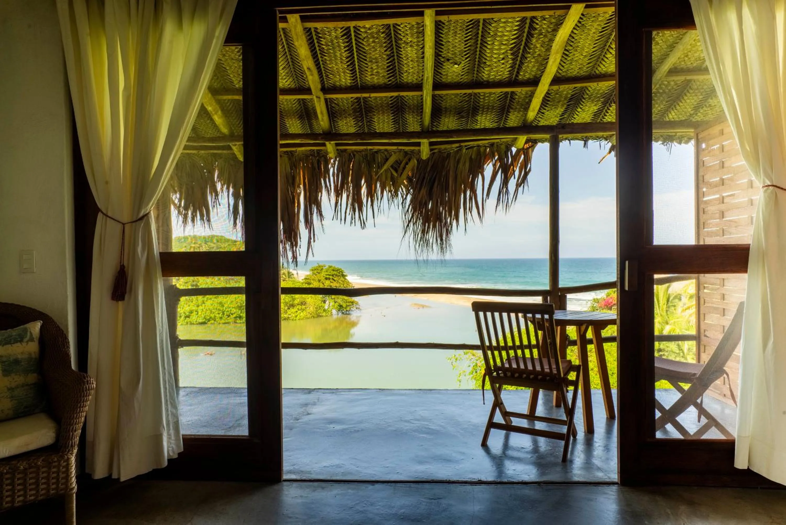 Balcony/Terrace in Finca Barlovento Maloka, Tayrona Park
