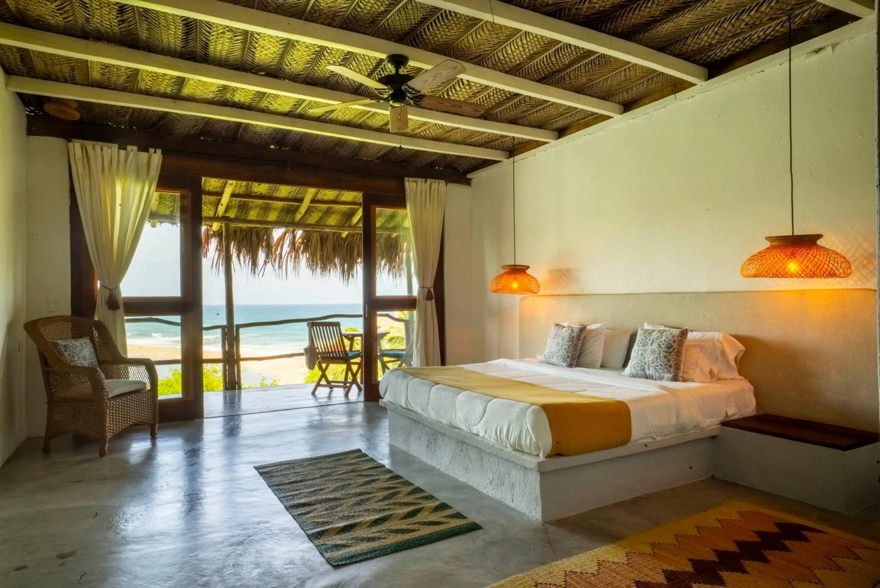 Bed in Finca Barlovento Maloka, Tayrona Park