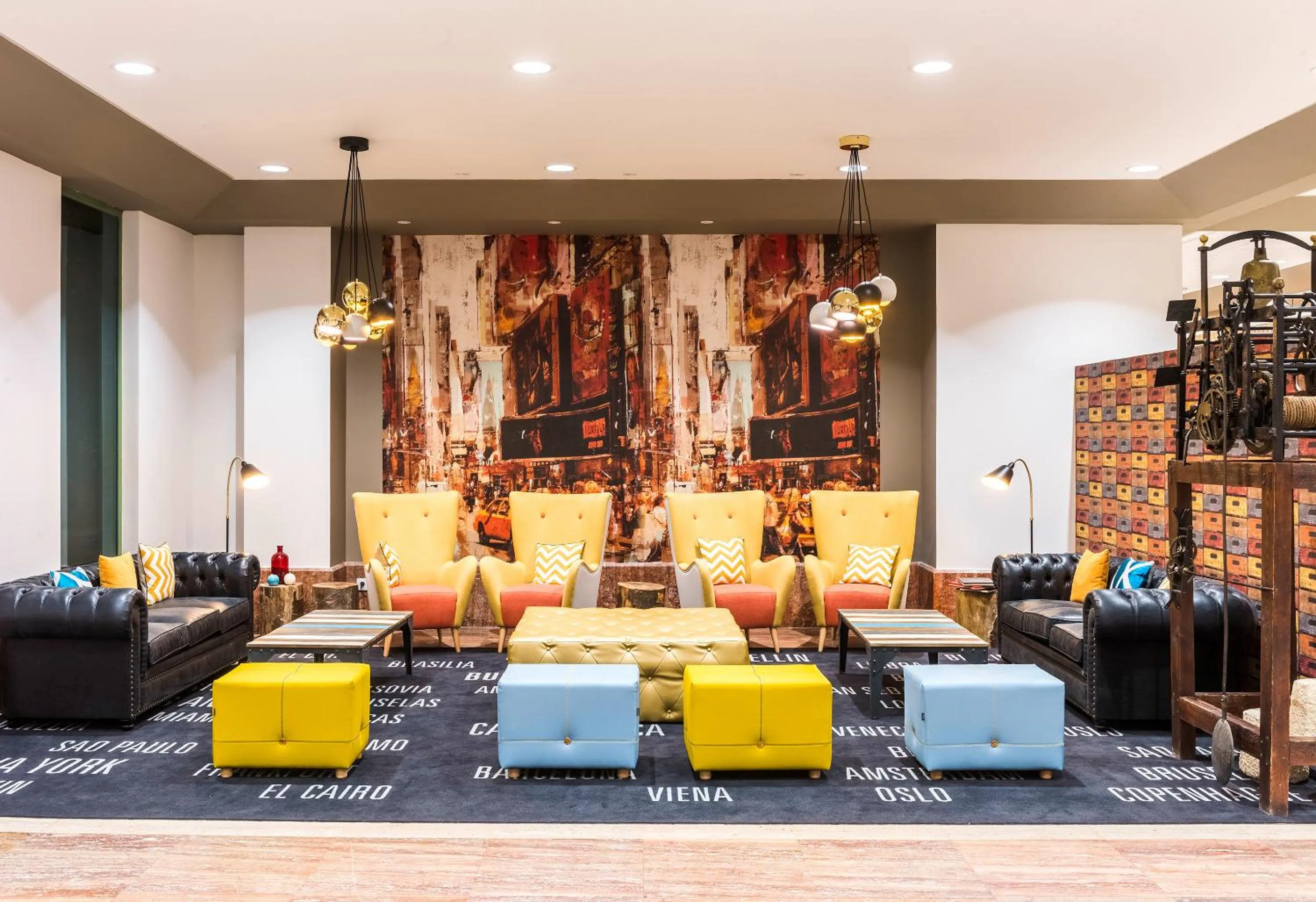 Lobby or reception in Hotel Guadalajara & Conference Center Affiliated by Meliá