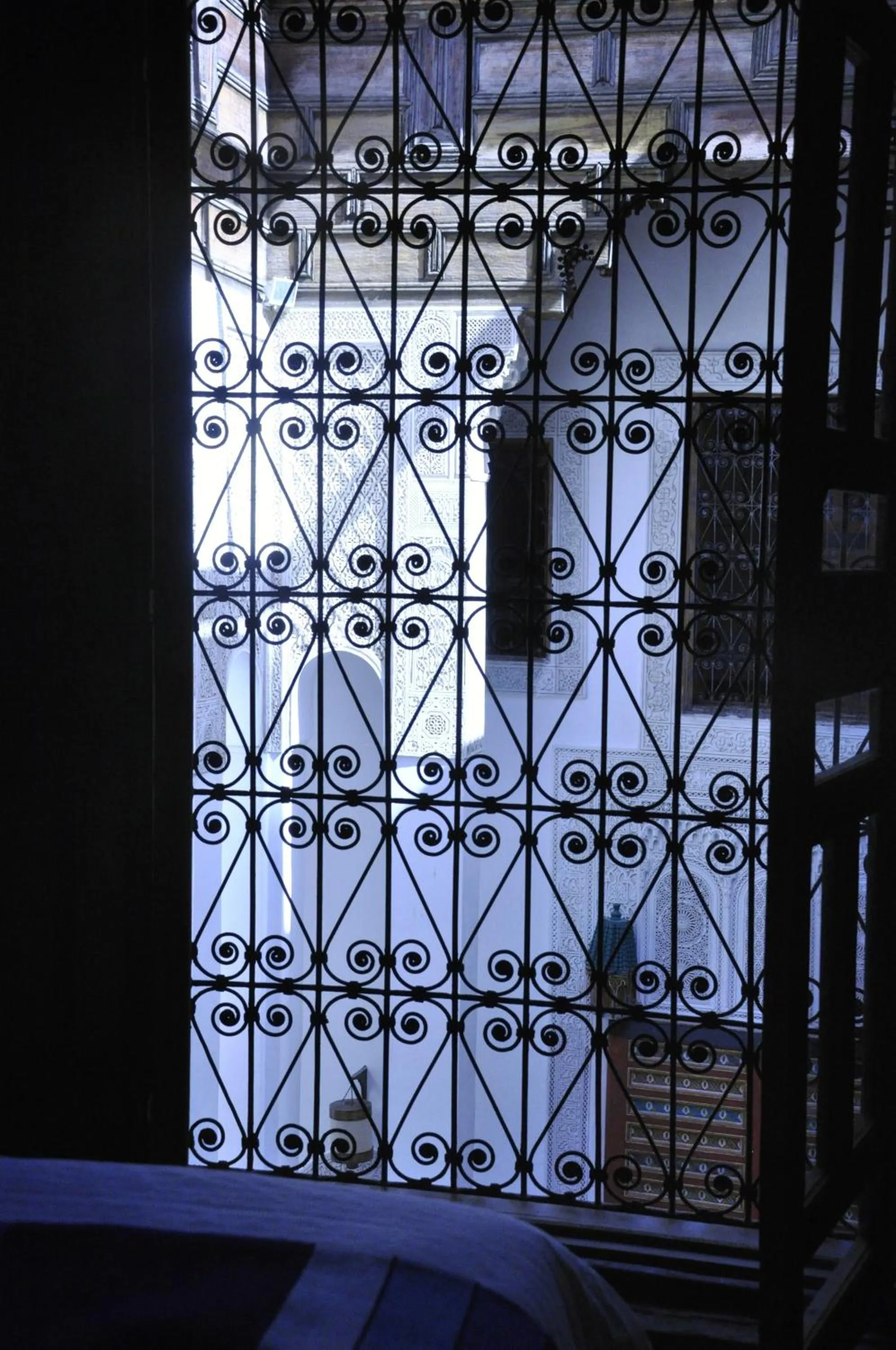 Decorative detail in Dar 7 Louyat