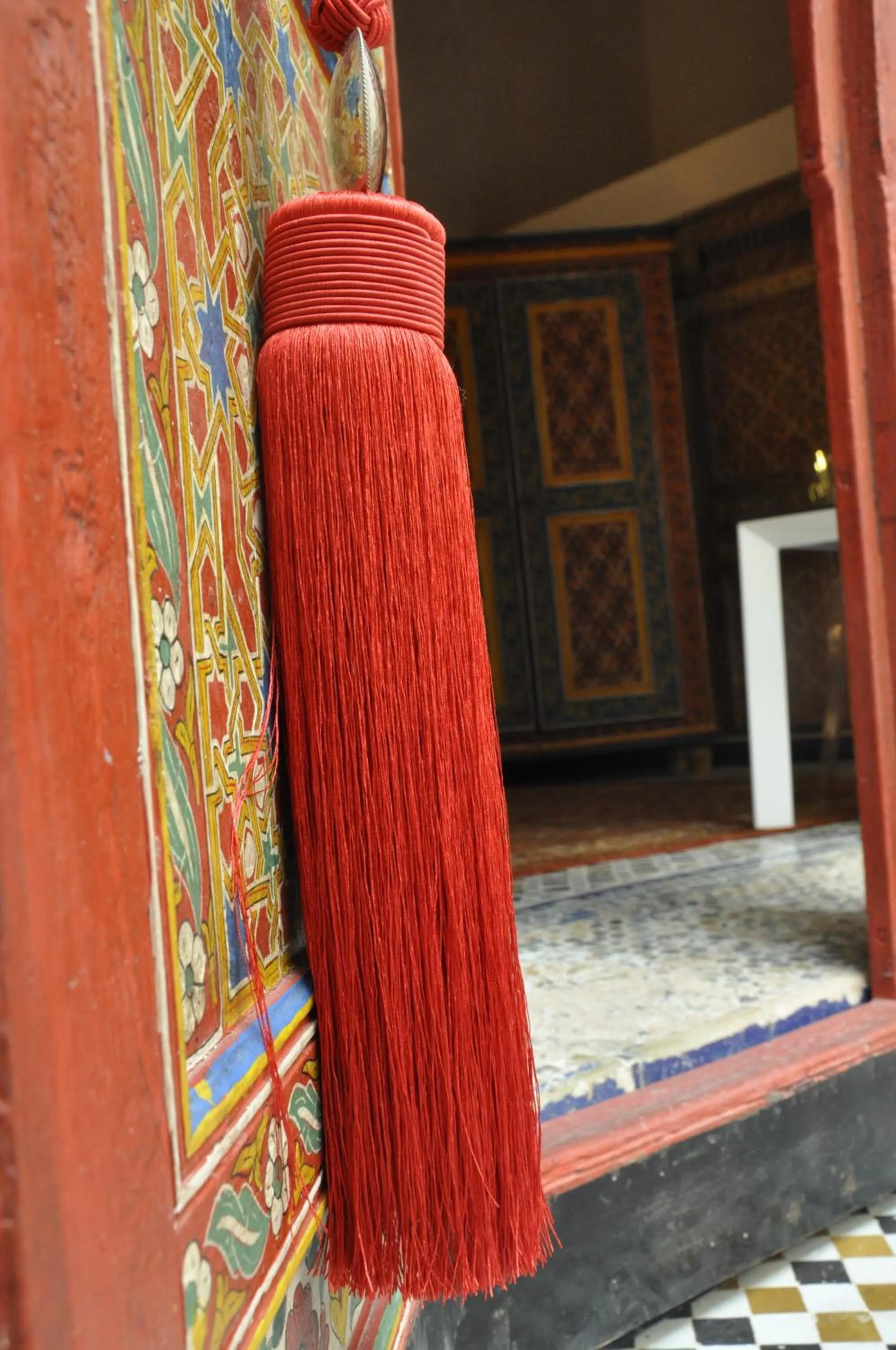 Decorative detail in Dar 7 Louyat