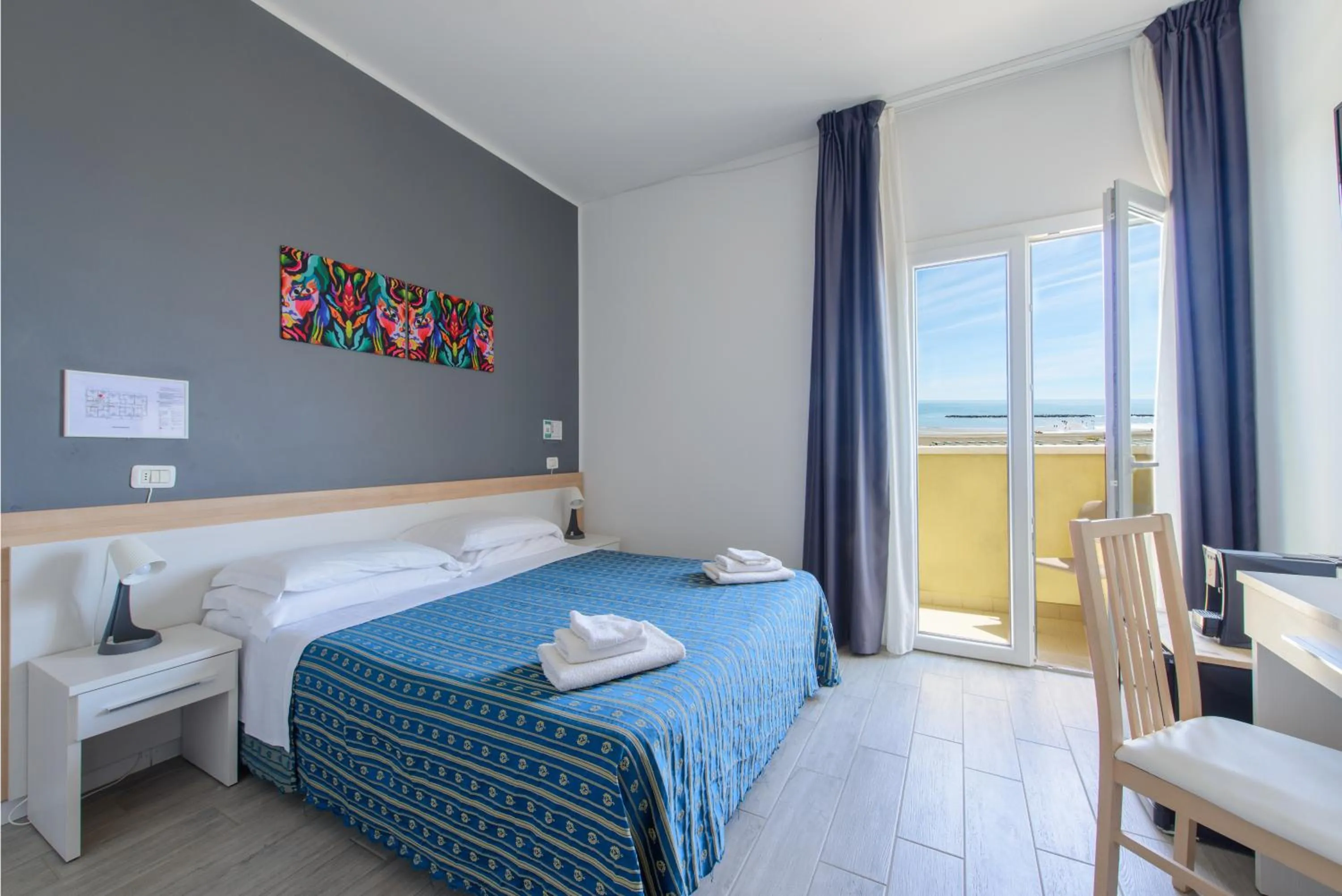 Bed in Nautic Beach Hotel