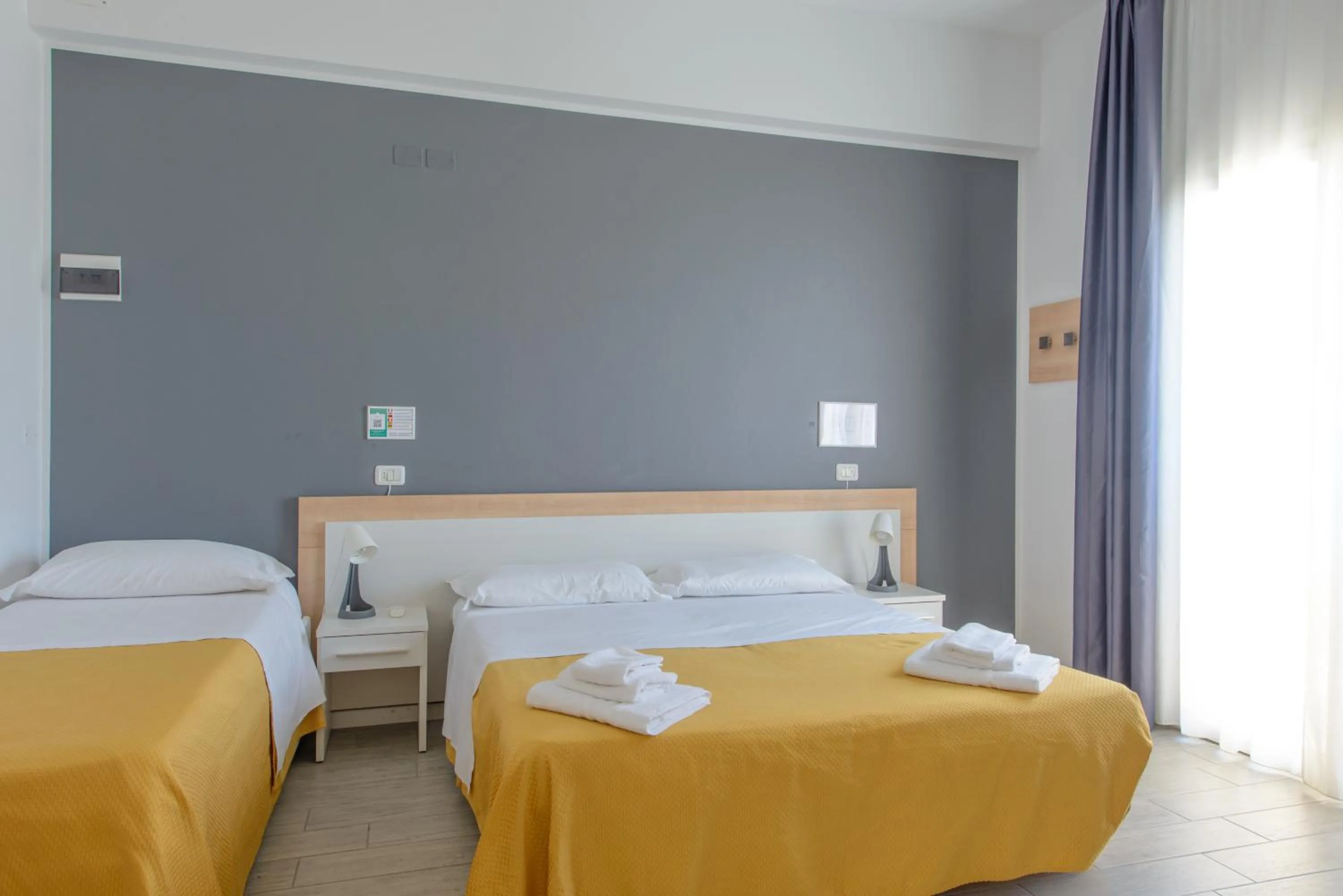 Bed in Nautic Beach Hotel