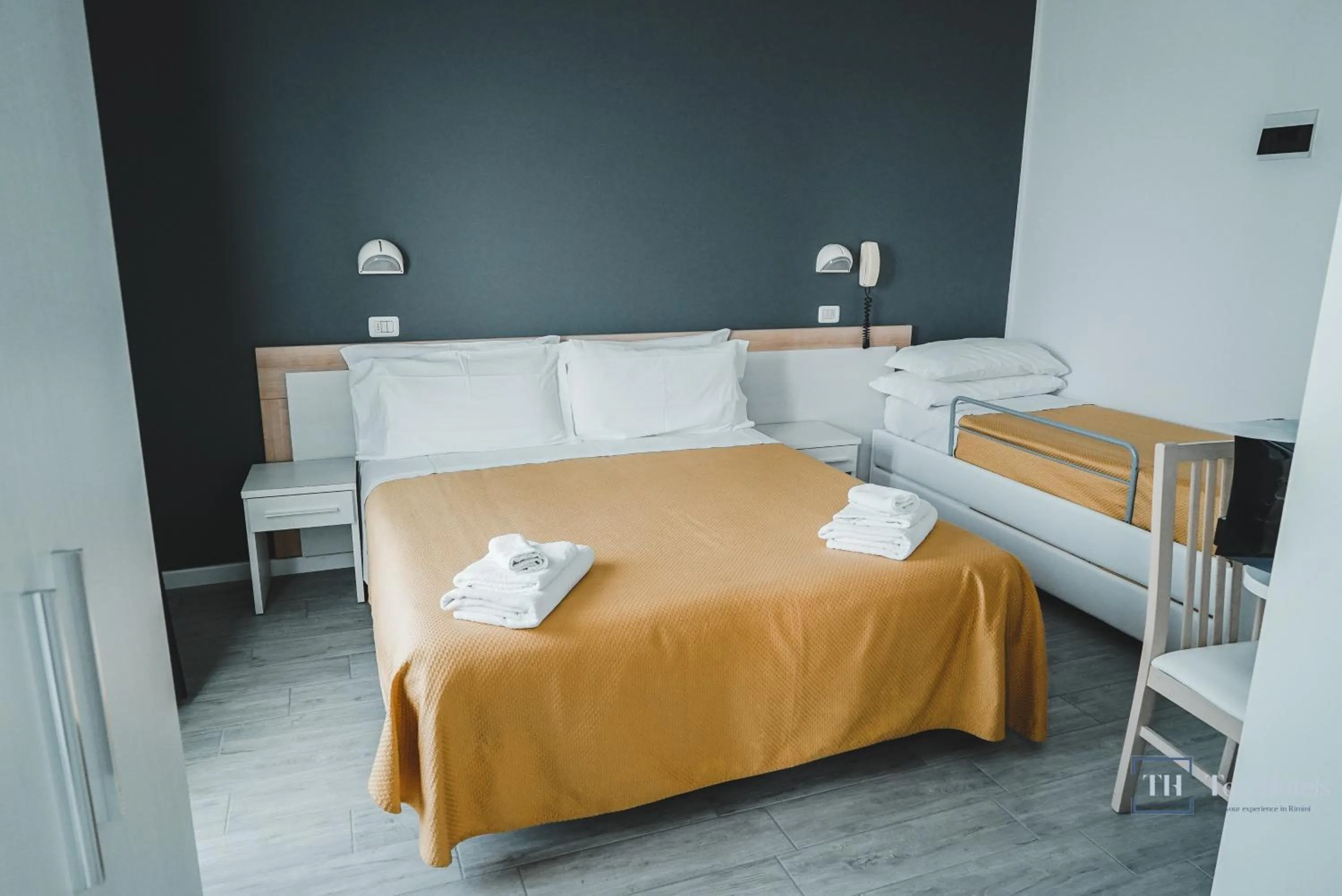 Bed in Nautic Beach Hotel