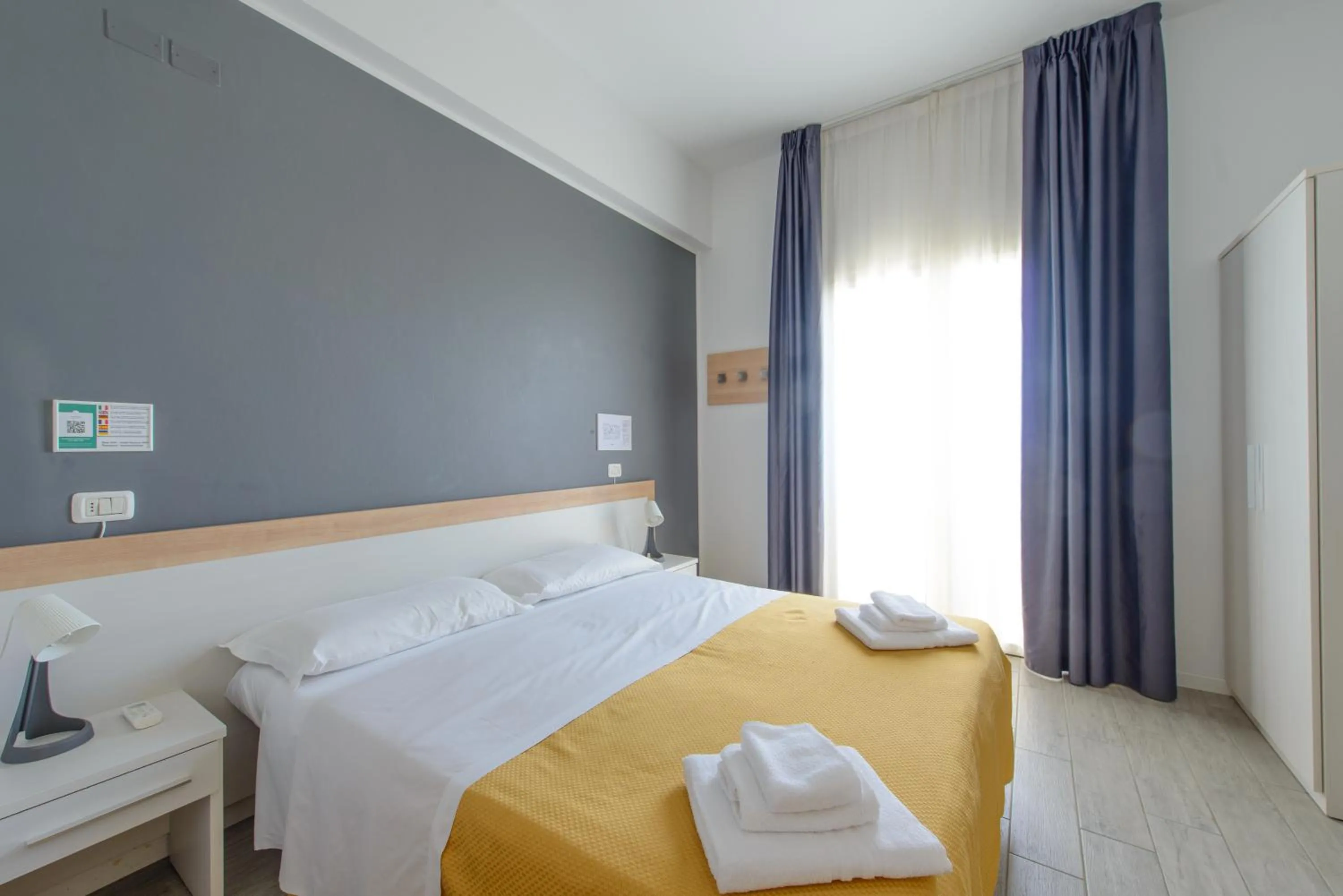 Bed in Nautic Beach Hotel