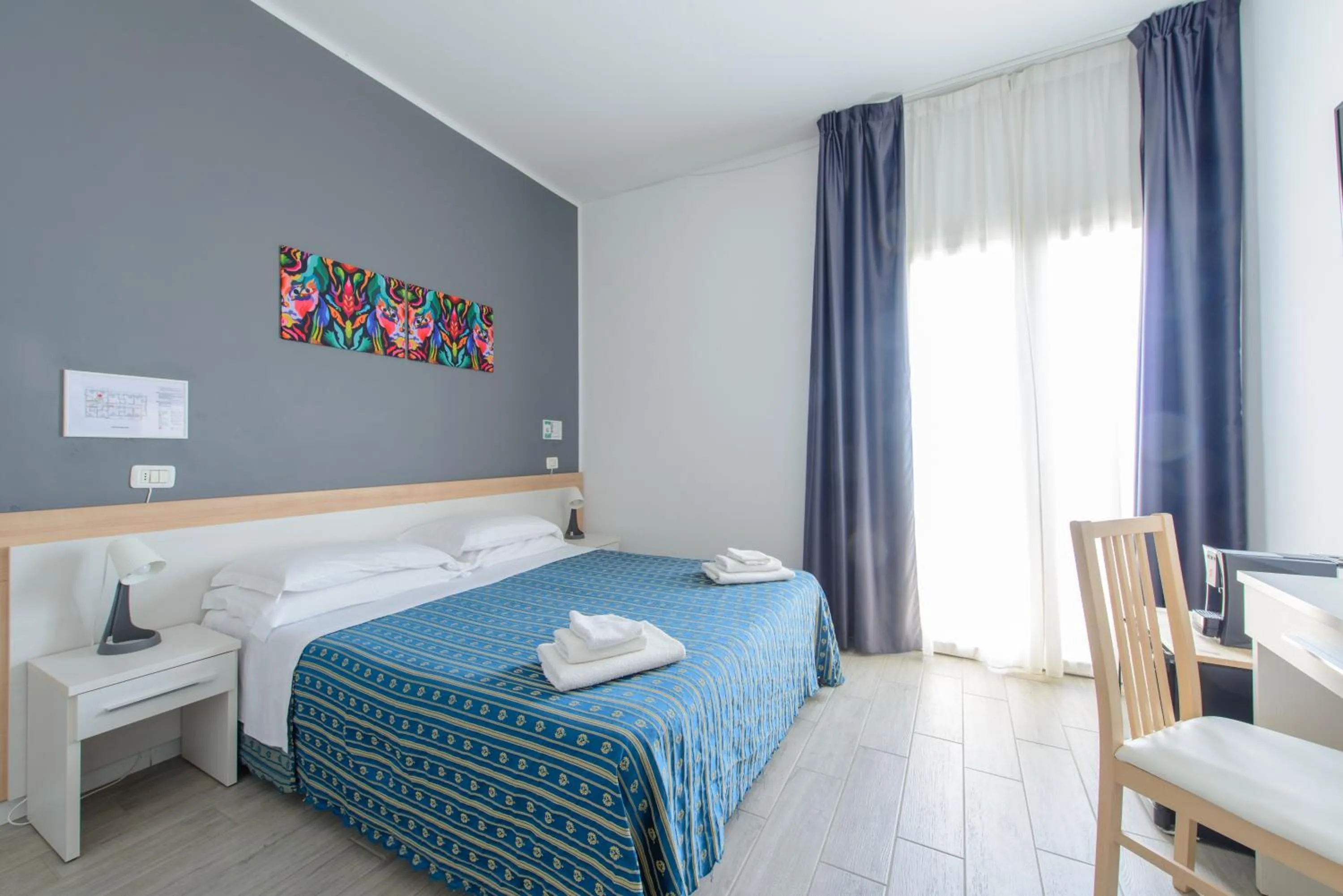 Bed in Nautic Beach Hotel