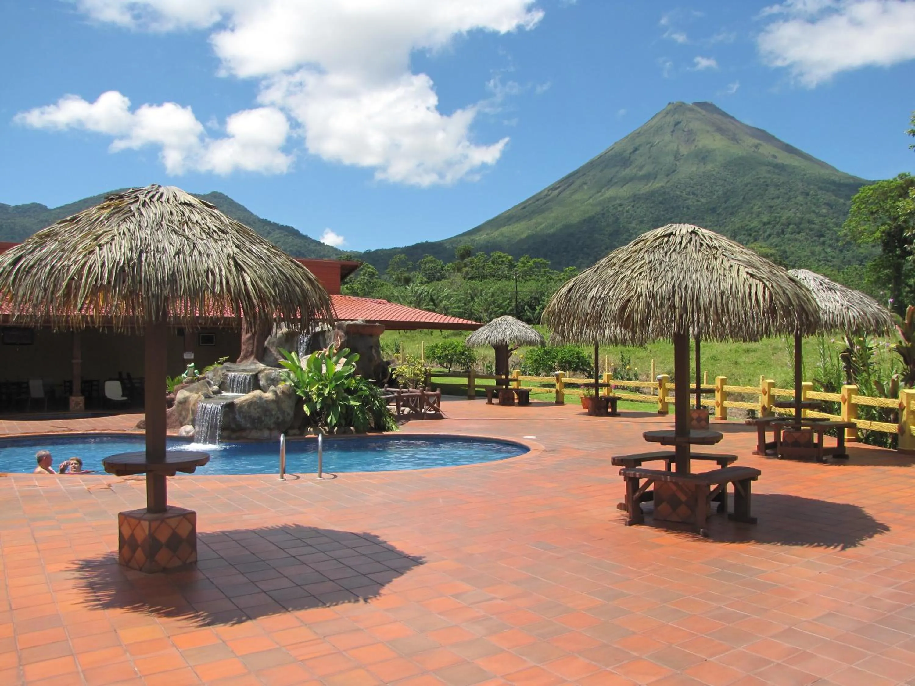 Pool view in Hotel La Pradera del Arenal