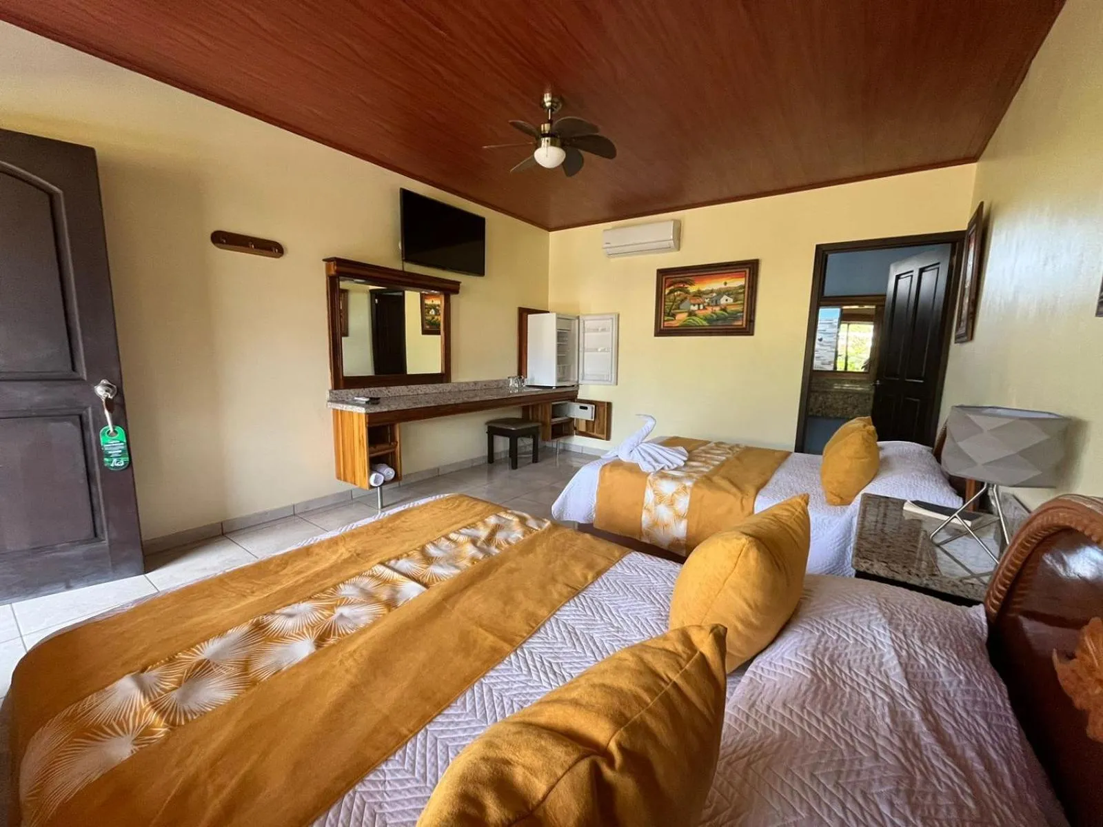 Bedroom, Bed in Hotel La Pradera del Arenal