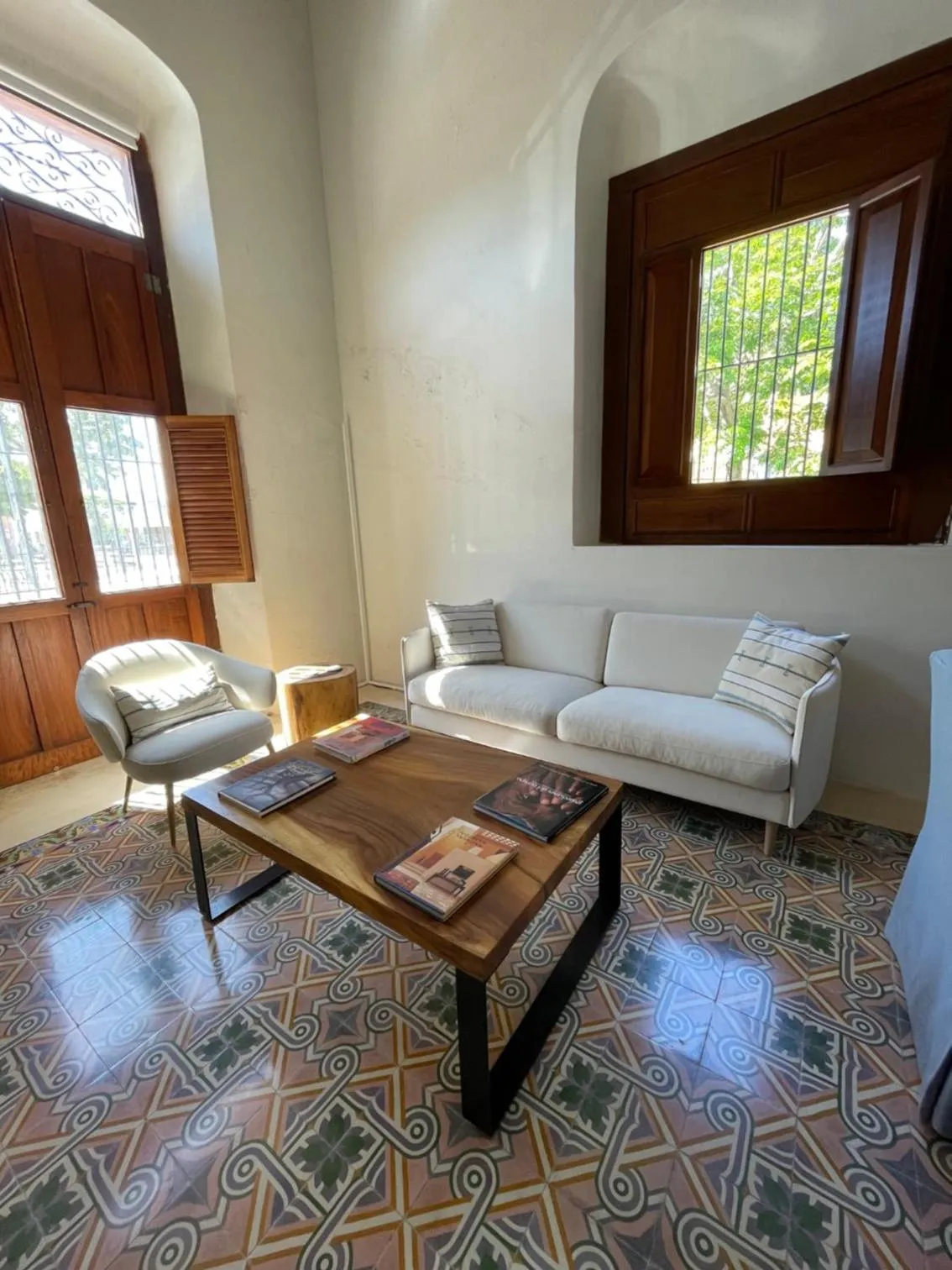 Living room in Las Lupitas Hotel Boutique