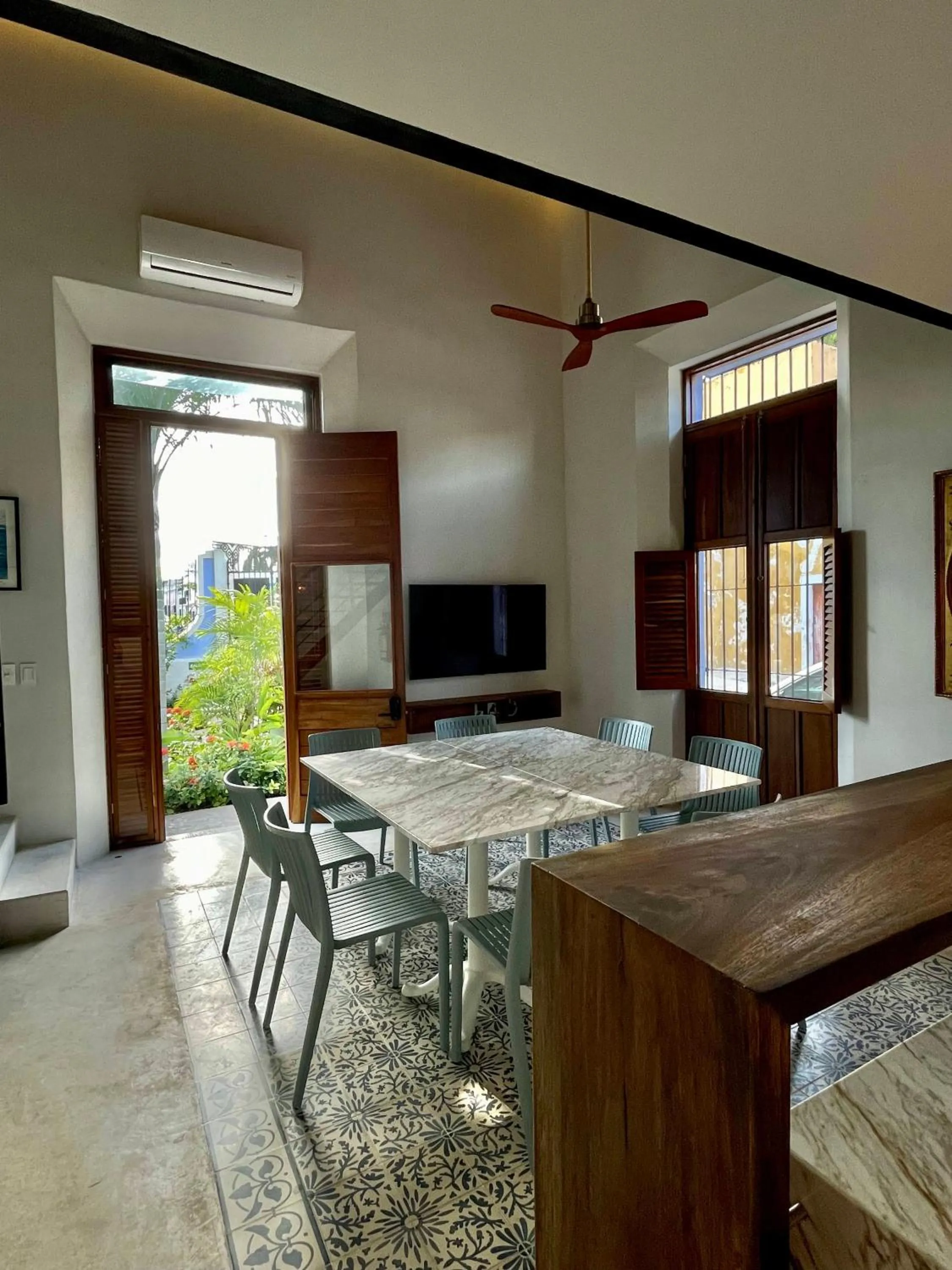 Kitchen or kitchenette in Las Lupitas Hotel Boutique