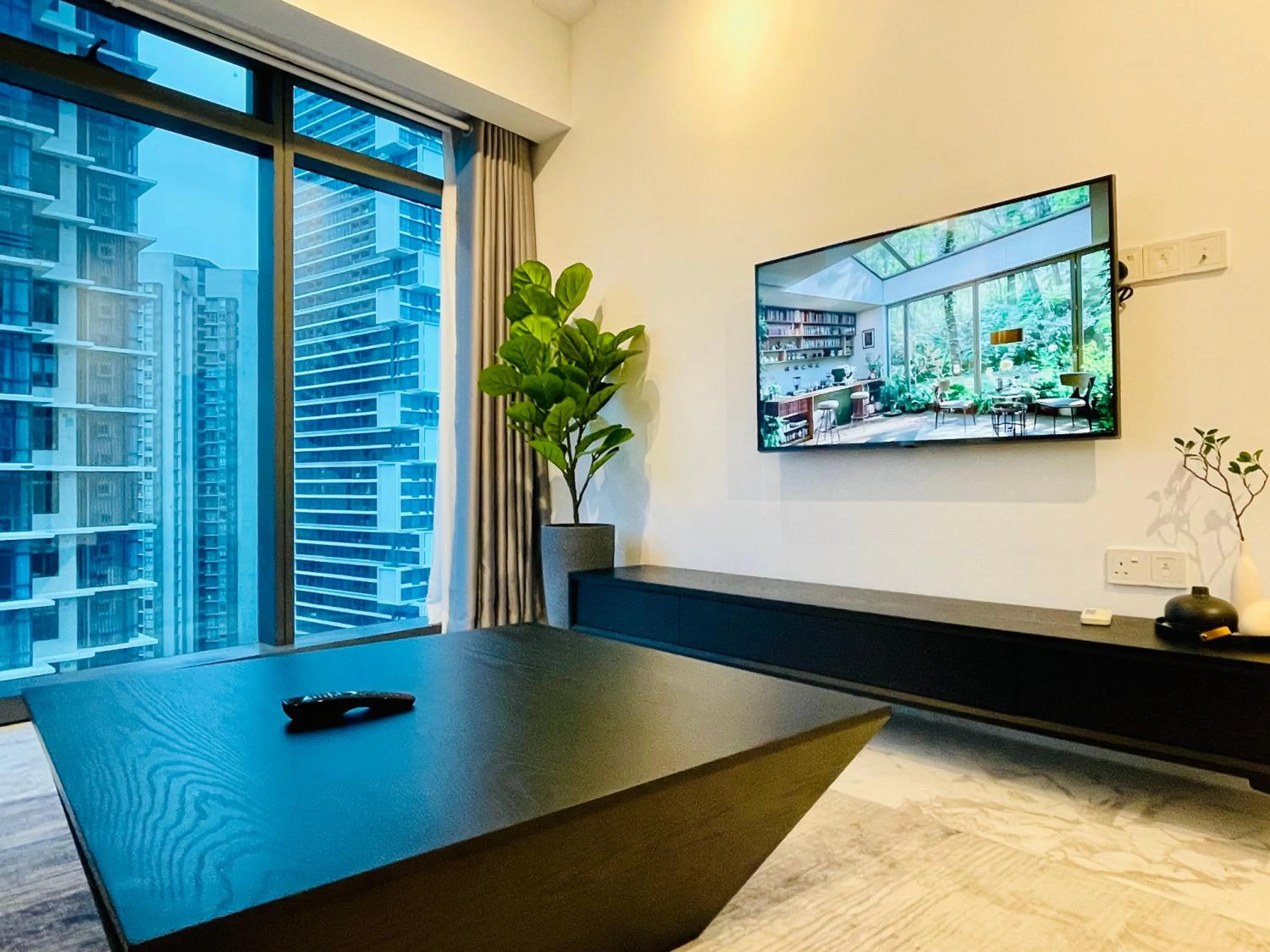 Living room in Eaton residences KLCC m@h