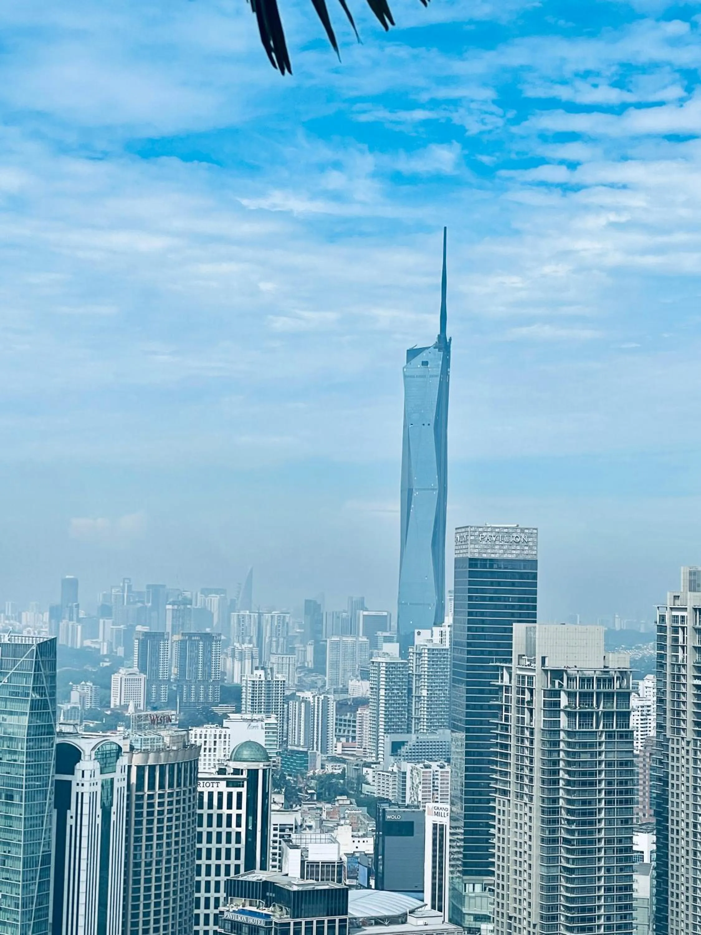 City view in Eaton residences KLCC m@h