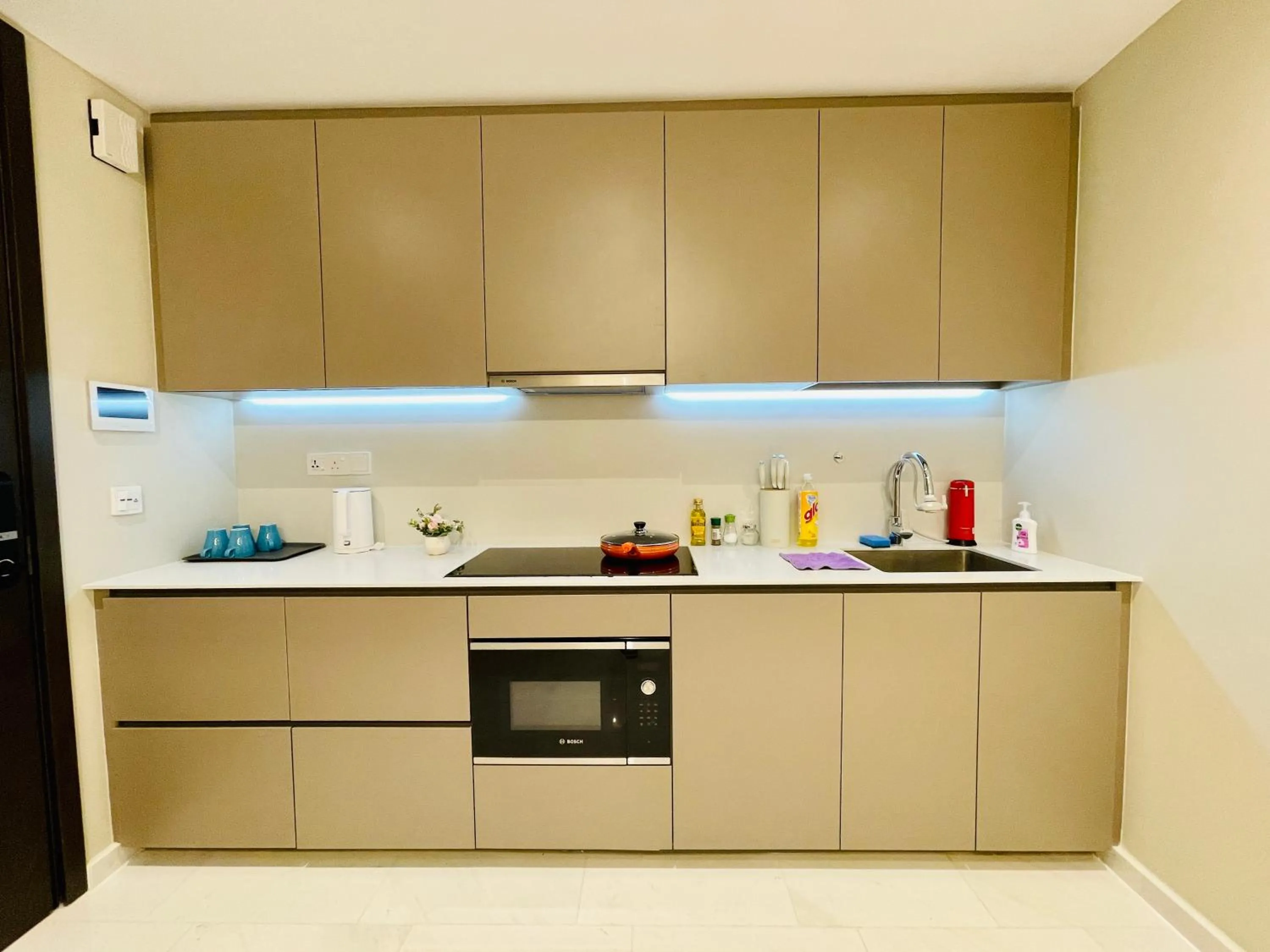 kitchen in Eaton residences KLCC m@h