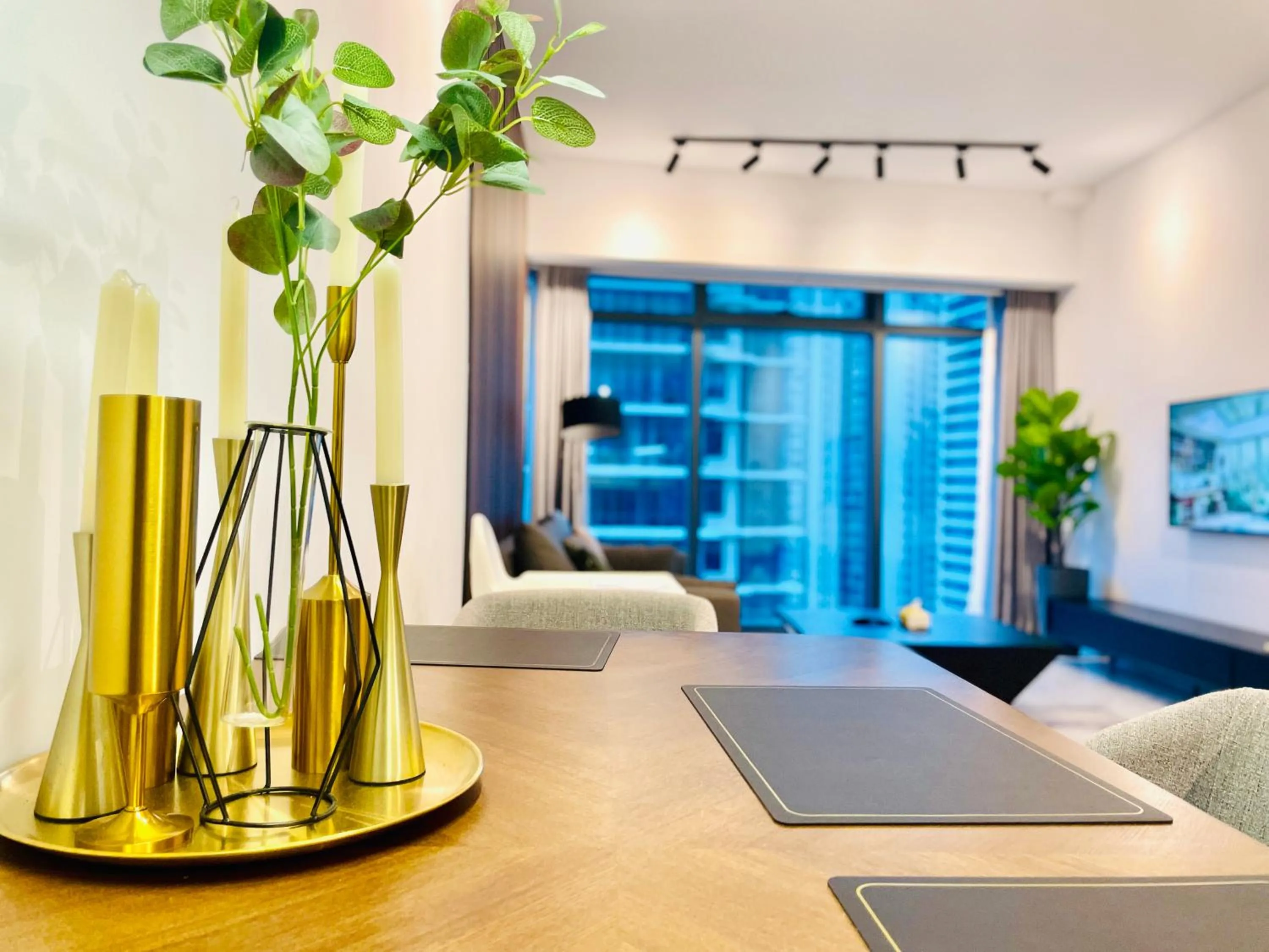 Living room in Eaton residences KLCC m@h