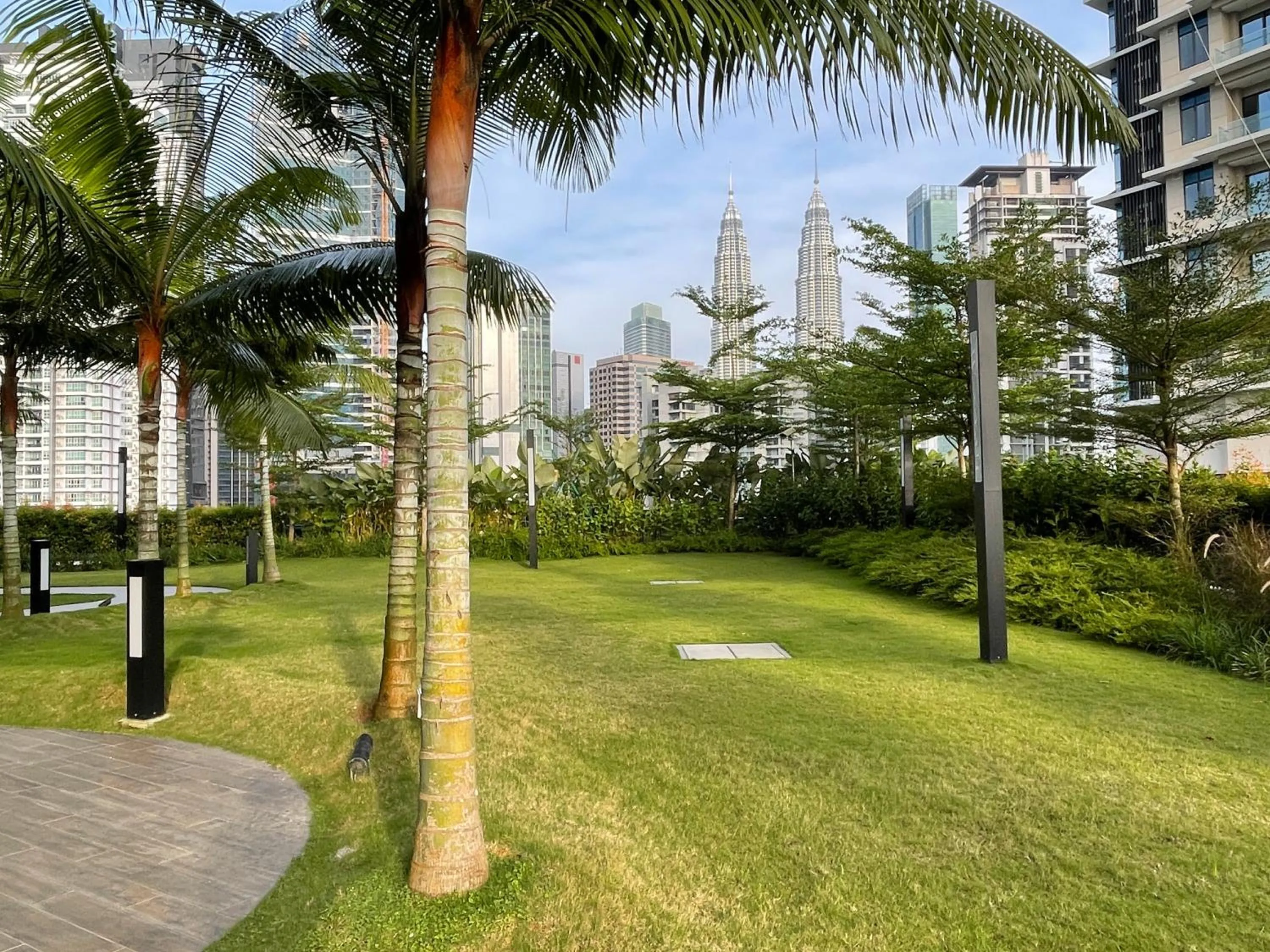 Garden in Eaton residences KLCC m@h