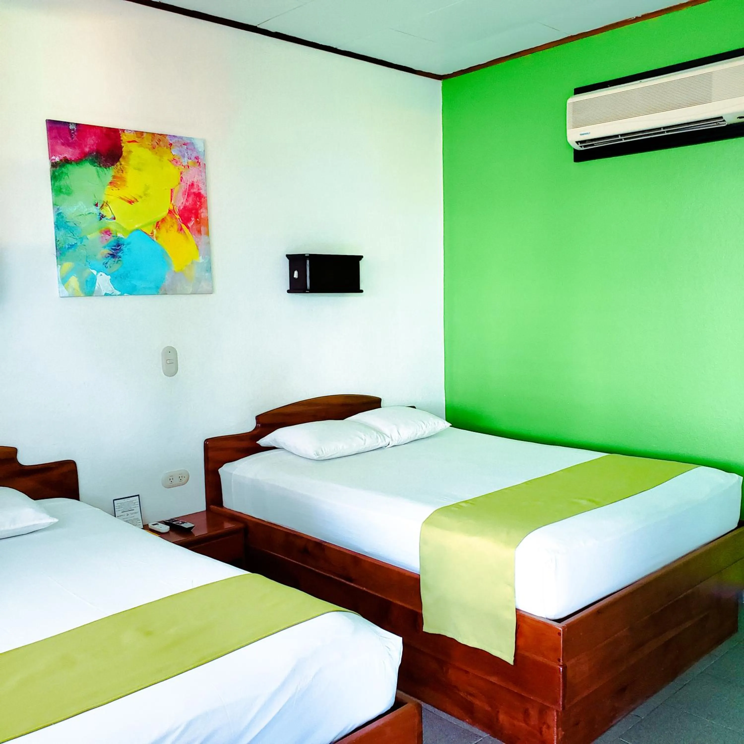 Bed in San Bosco Inn