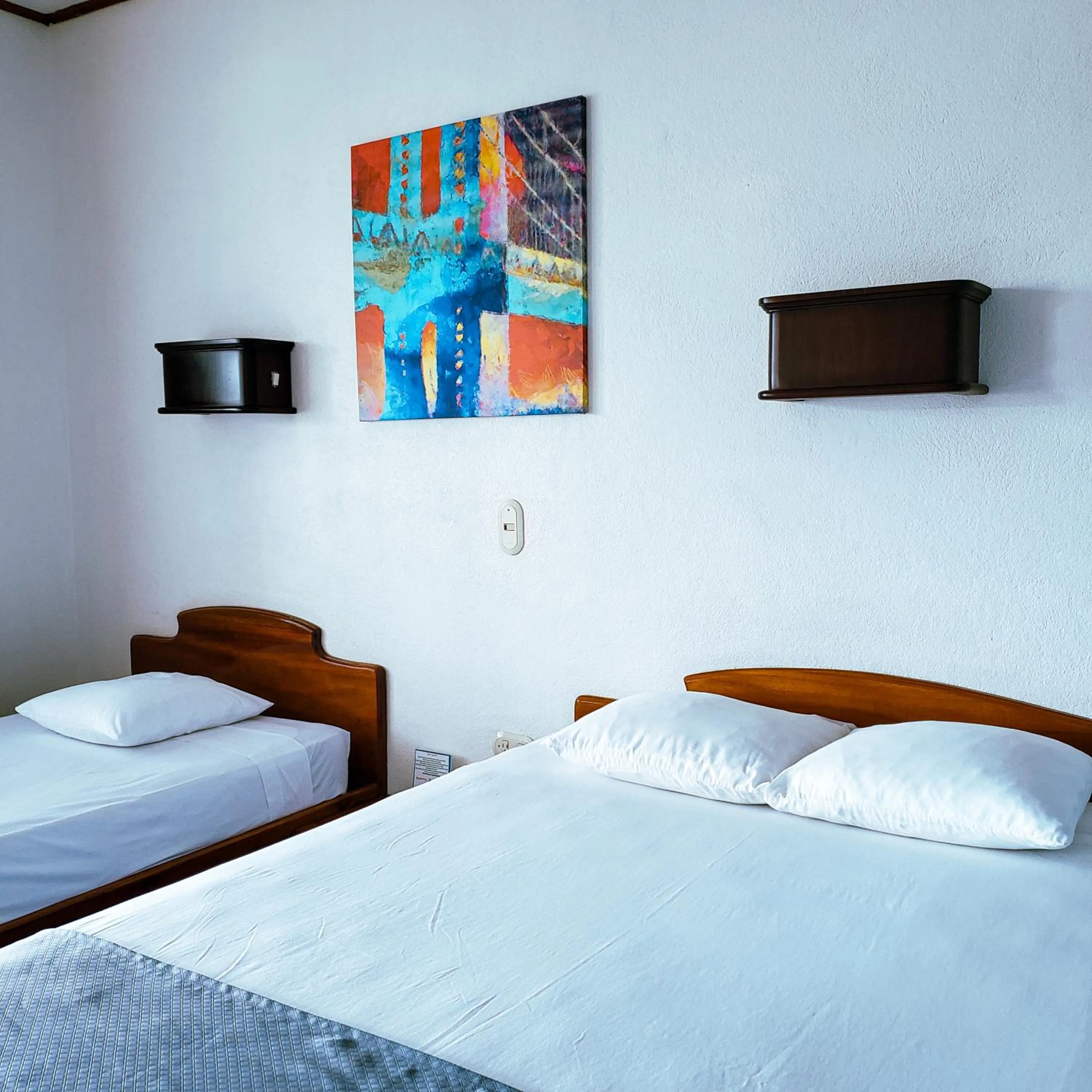 Bed in San Bosco Inn