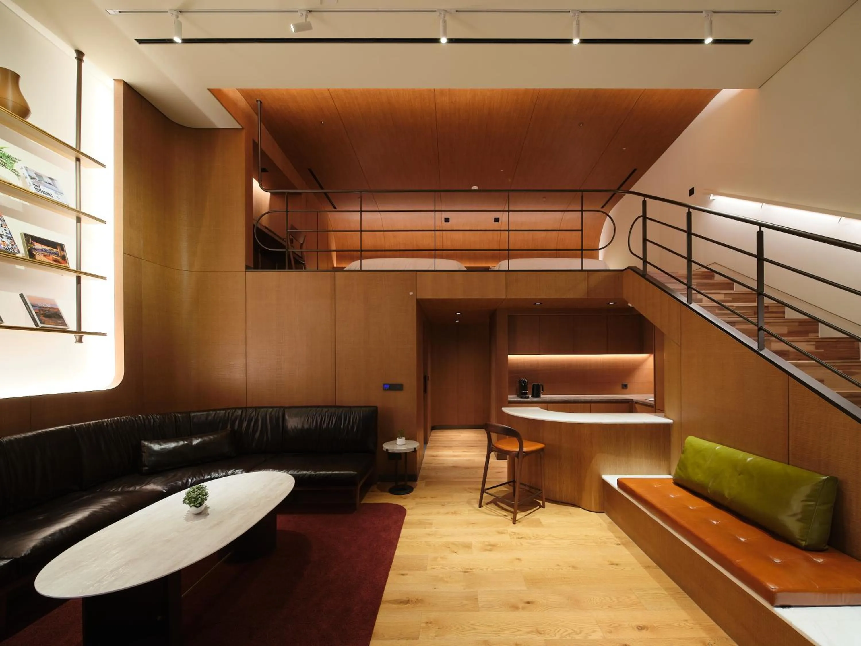 Living room in Ananti at Gangnam