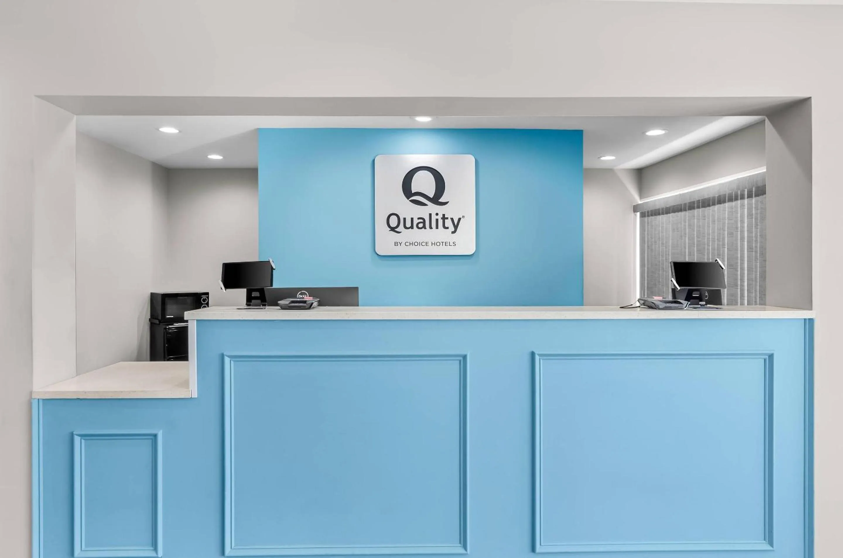 Lobby or reception in Quality Inn Lexington