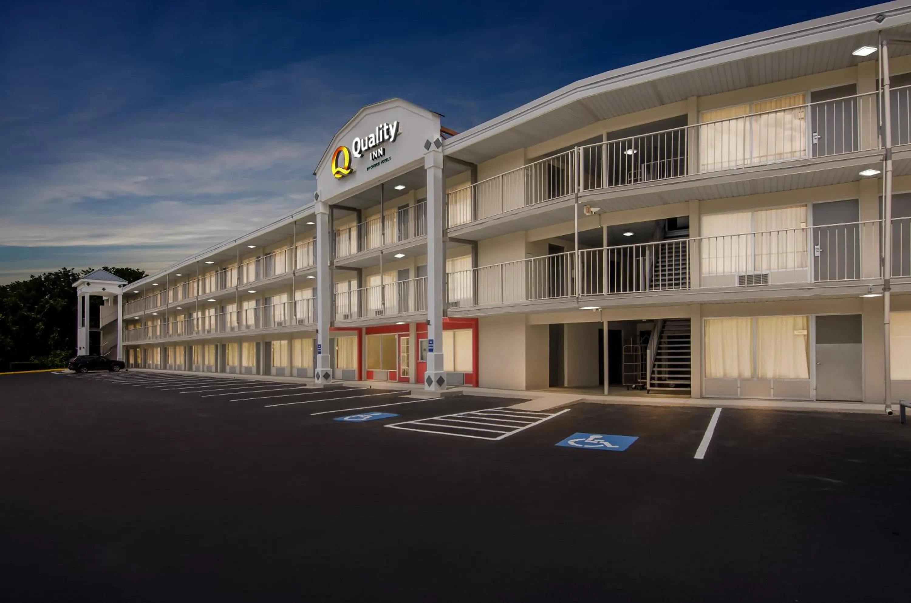 Property building in Quality Inn Lexington