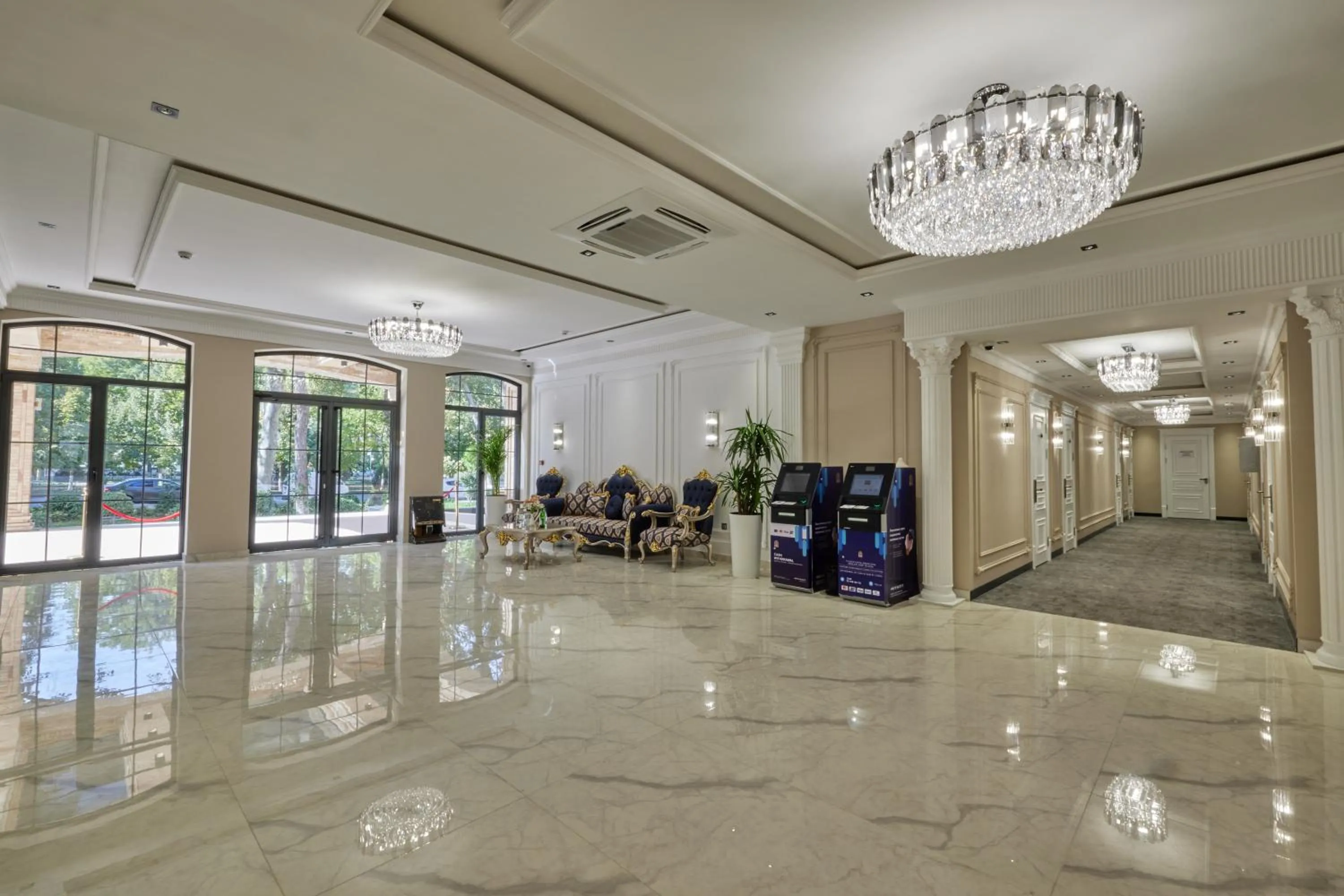 Lobby or reception in Continental Hotel Samarkand