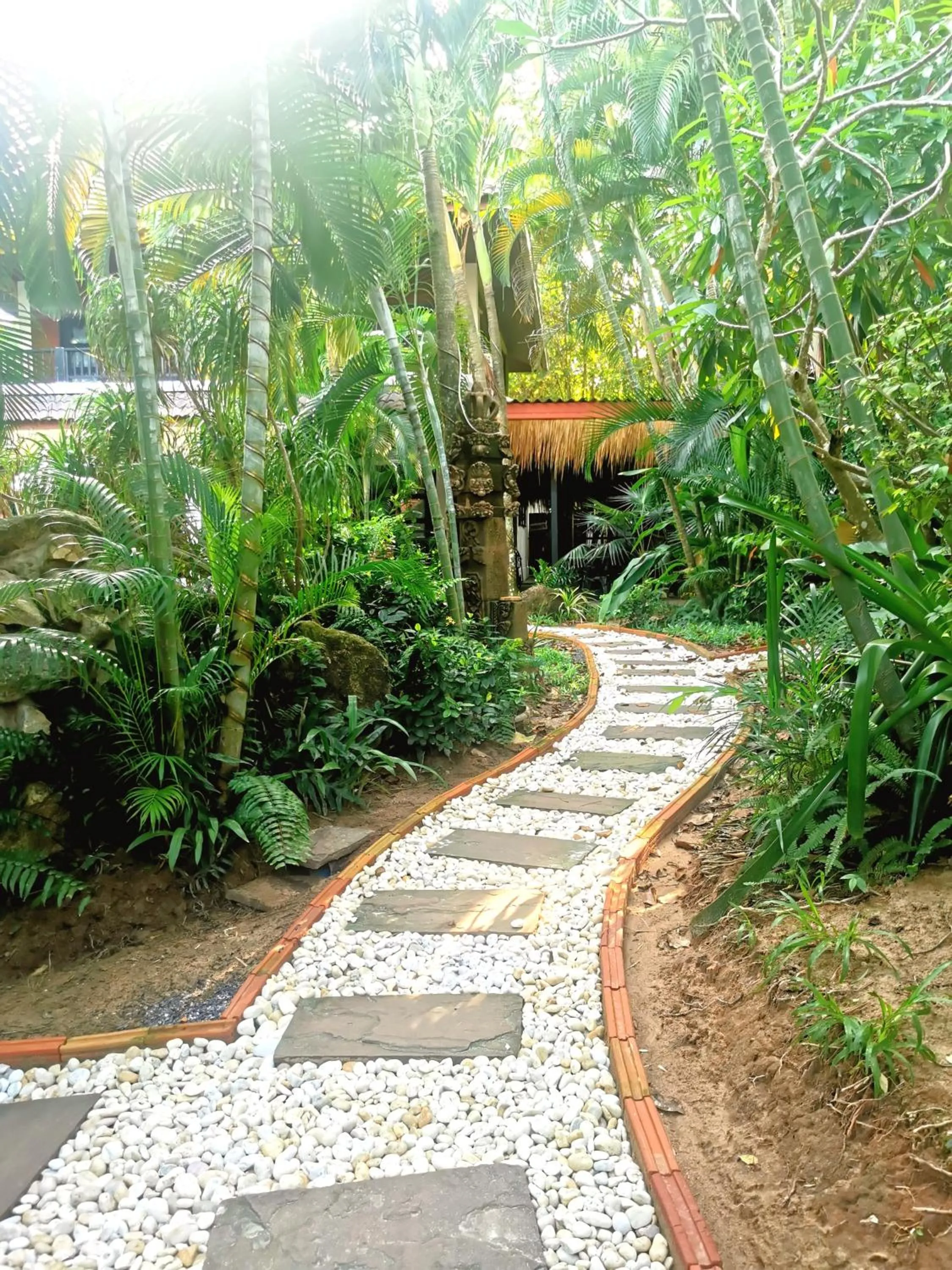 Natural landscape in Jade cottages