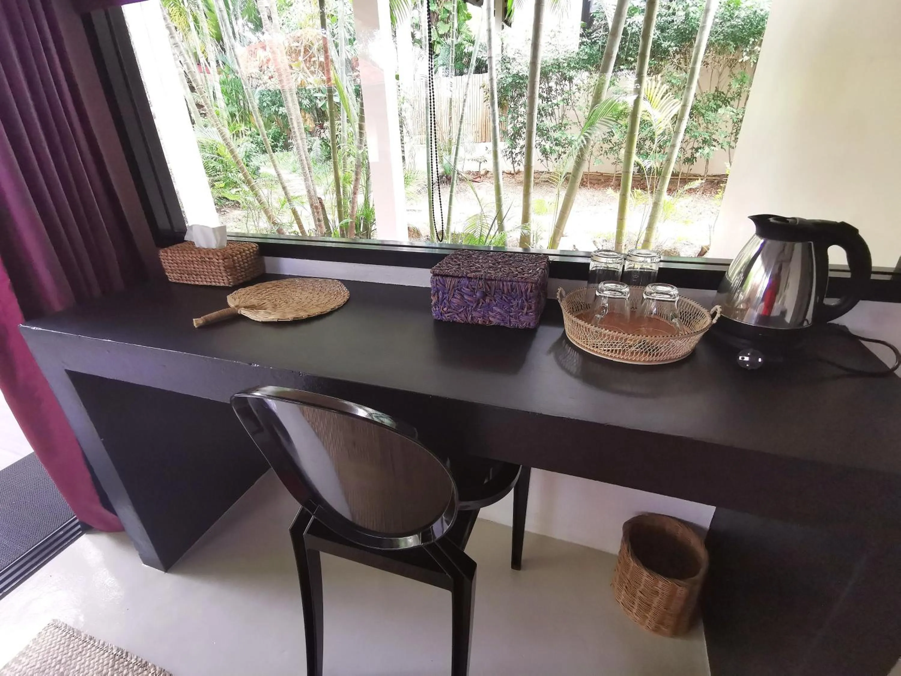 Coffee/tea facilities in Jade cottages