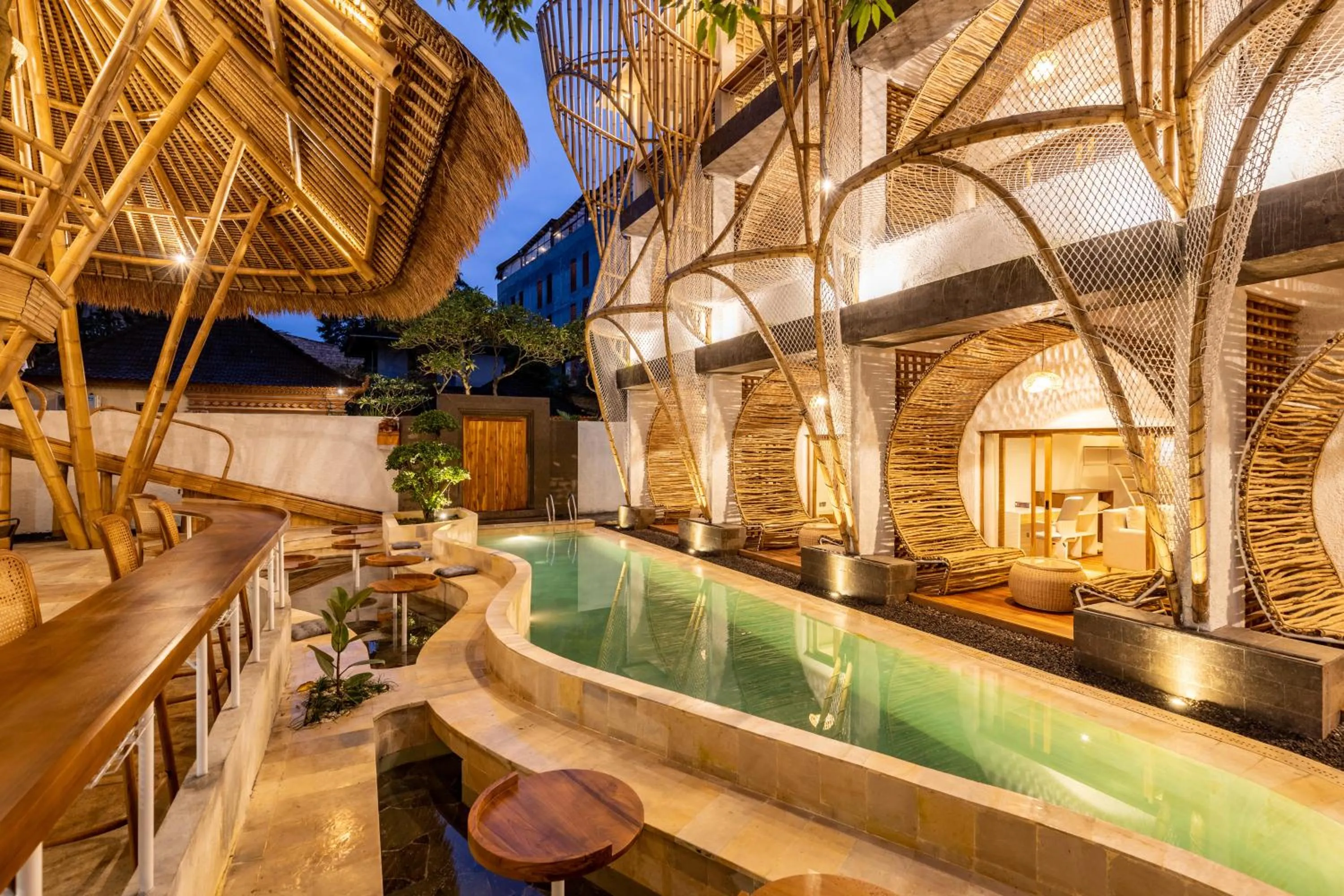 Swimming pool in Clan Living - The Founder Ubud