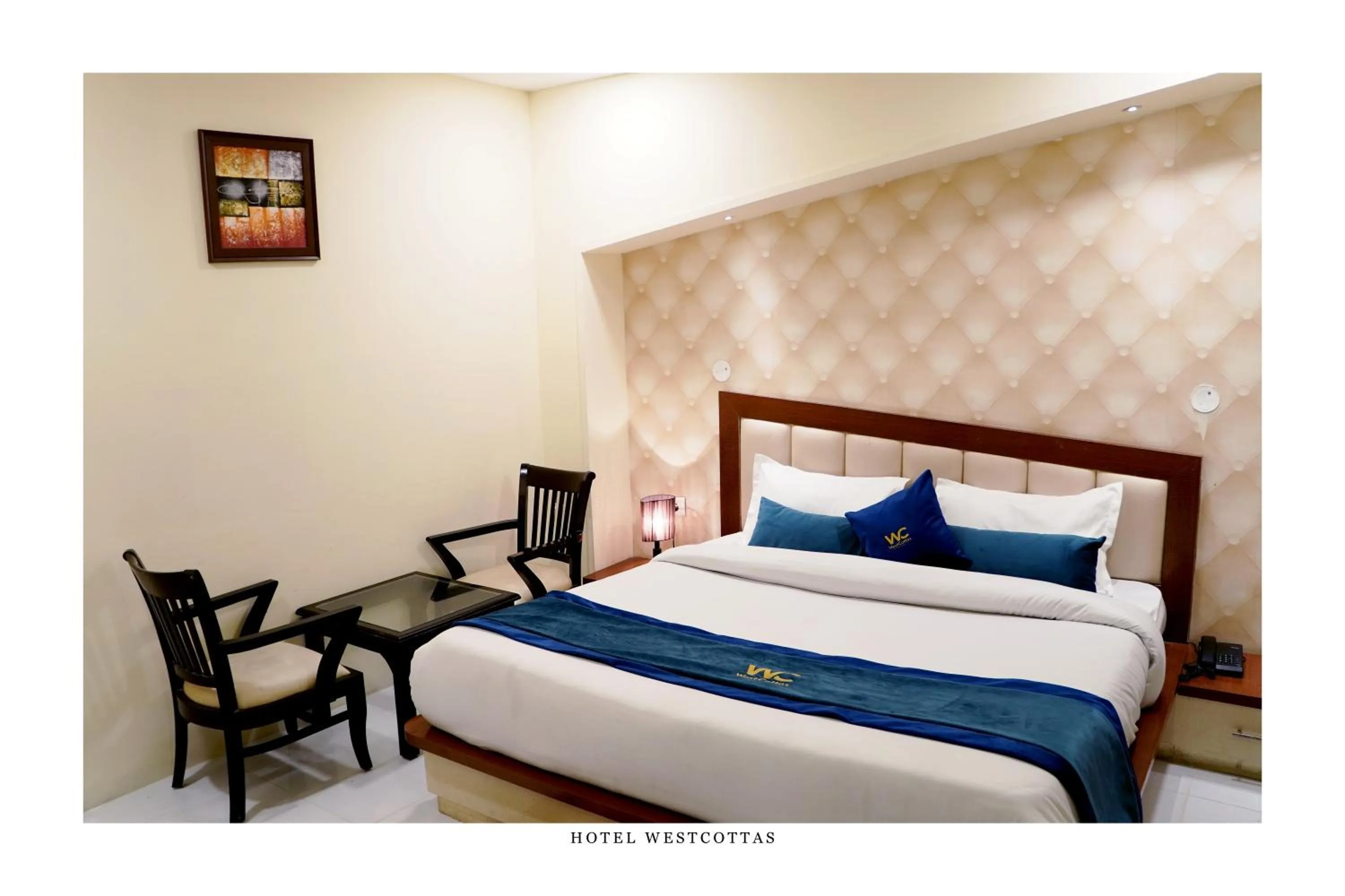 Bedroom, Bed in WEST COTTAS HOTEL -- Couples, Family, Corporate Favorite in Heart of Jalandhar