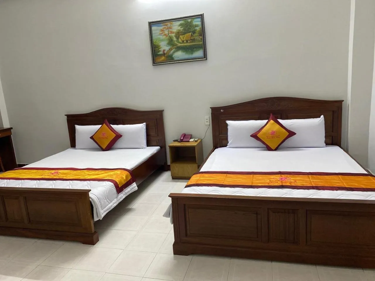 Bed in Khách Sạn Thanh Hồng