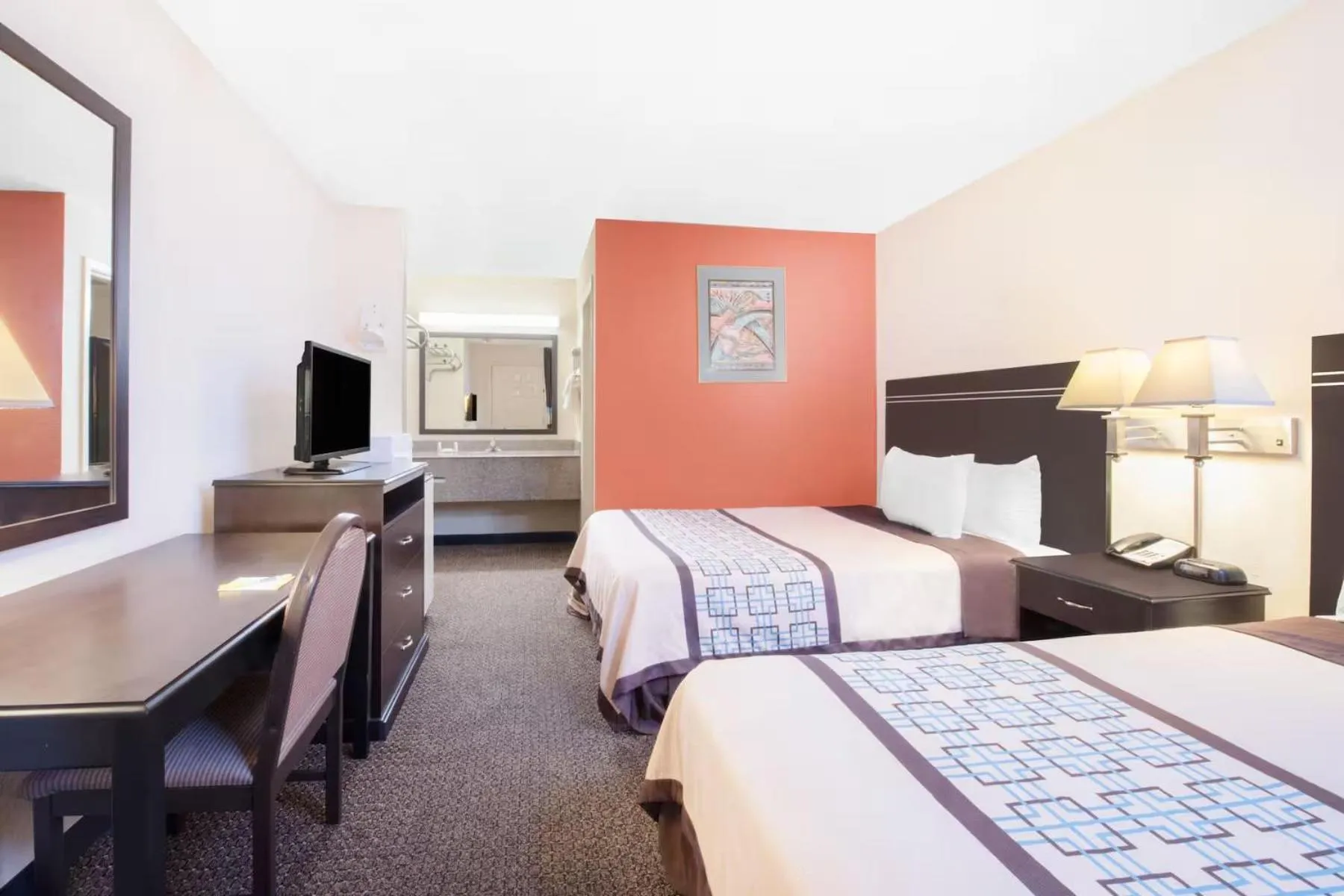 Bedroom, Bed in Americas Best Value Inn Hobbs