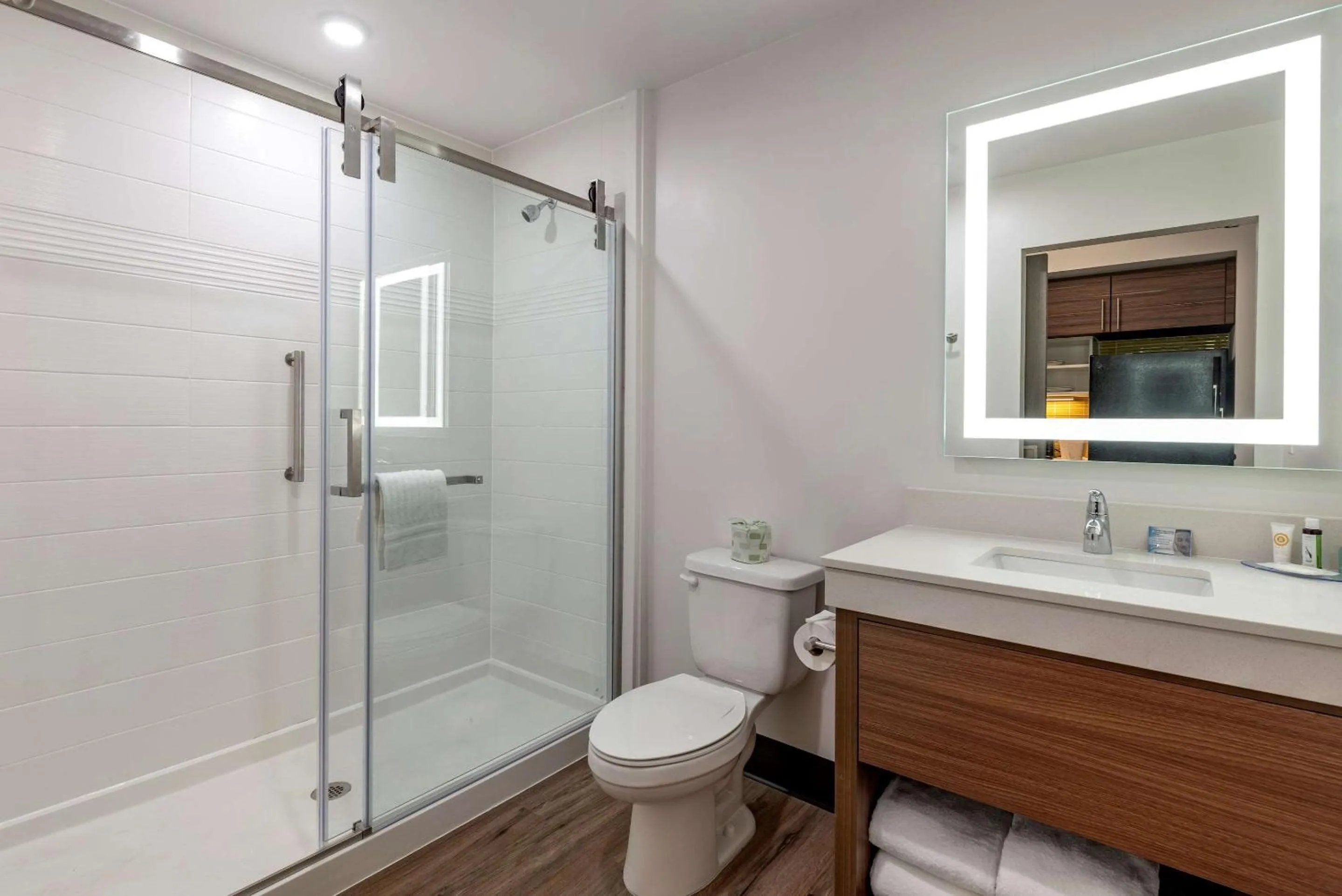 Shower in MainStay Suites Colorado Springs East - Medical Center Area