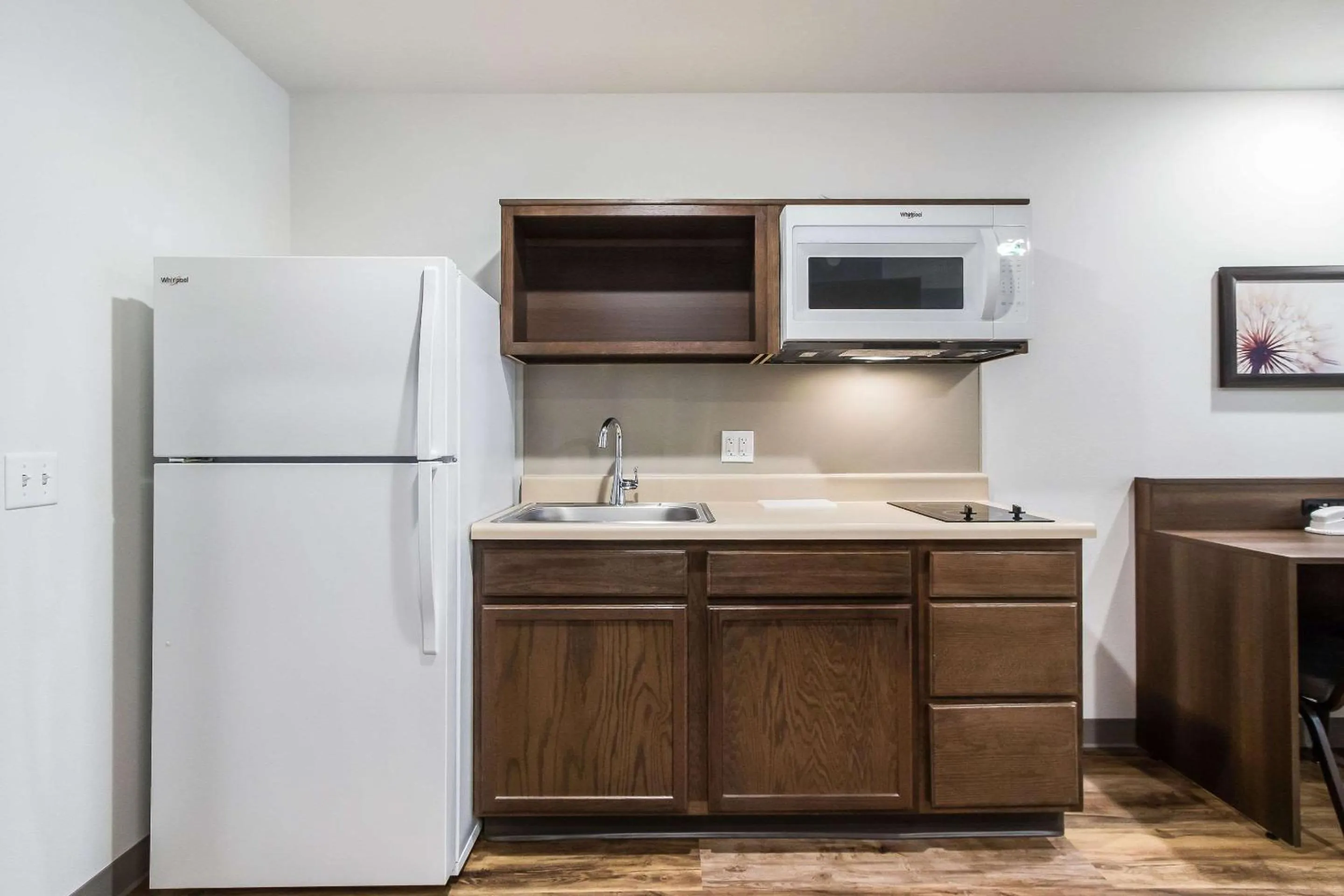 Bedroom in WoodSpring Suites Harrisburg Linglestown