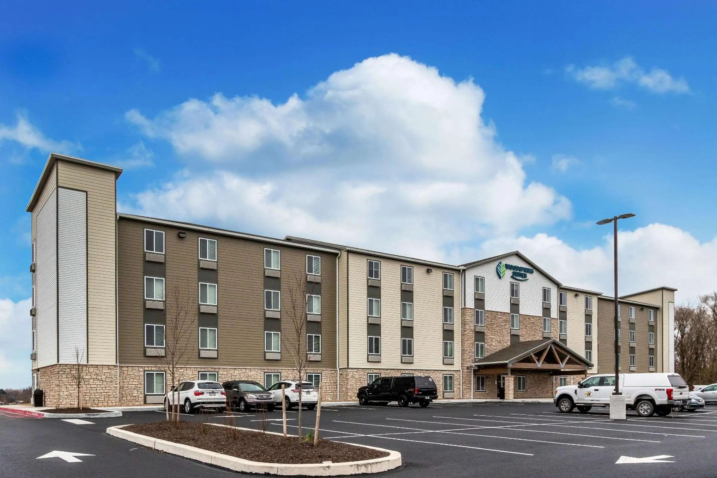 Property building in WoodSpring Suites Harrisburg Linglestown
