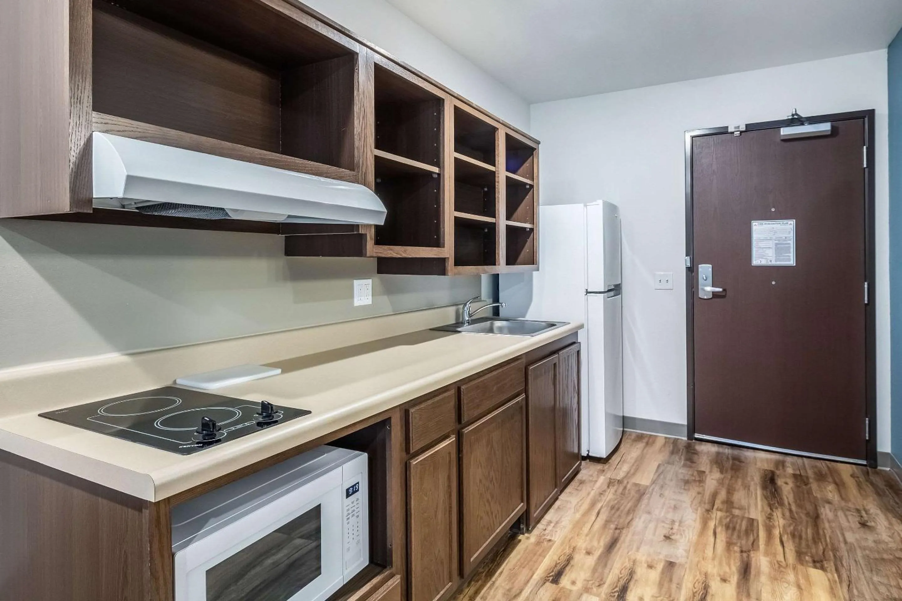 Bedroom in WoodSpring Suites Harrisburg Linglestown