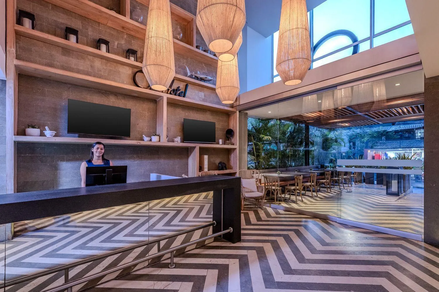 Facade/entrance in Oz Hotel Cartagena